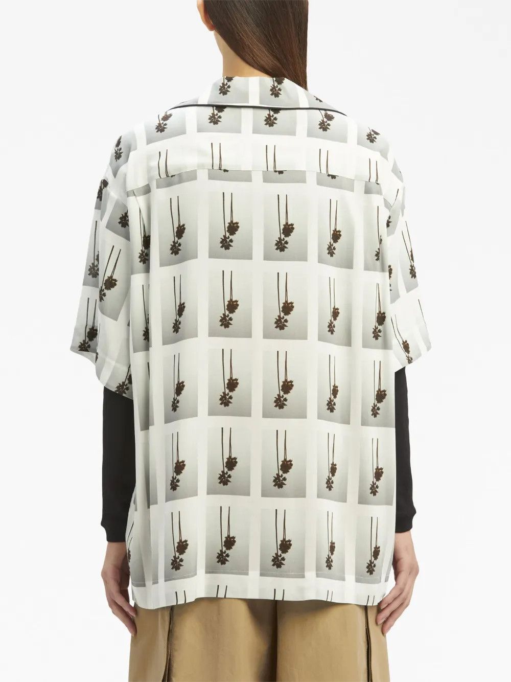 Palm Angels o1y1125 Patterned Shirt in Multicolor Size M / US 6-8 / IT 42-44 - 4 Thumbnail