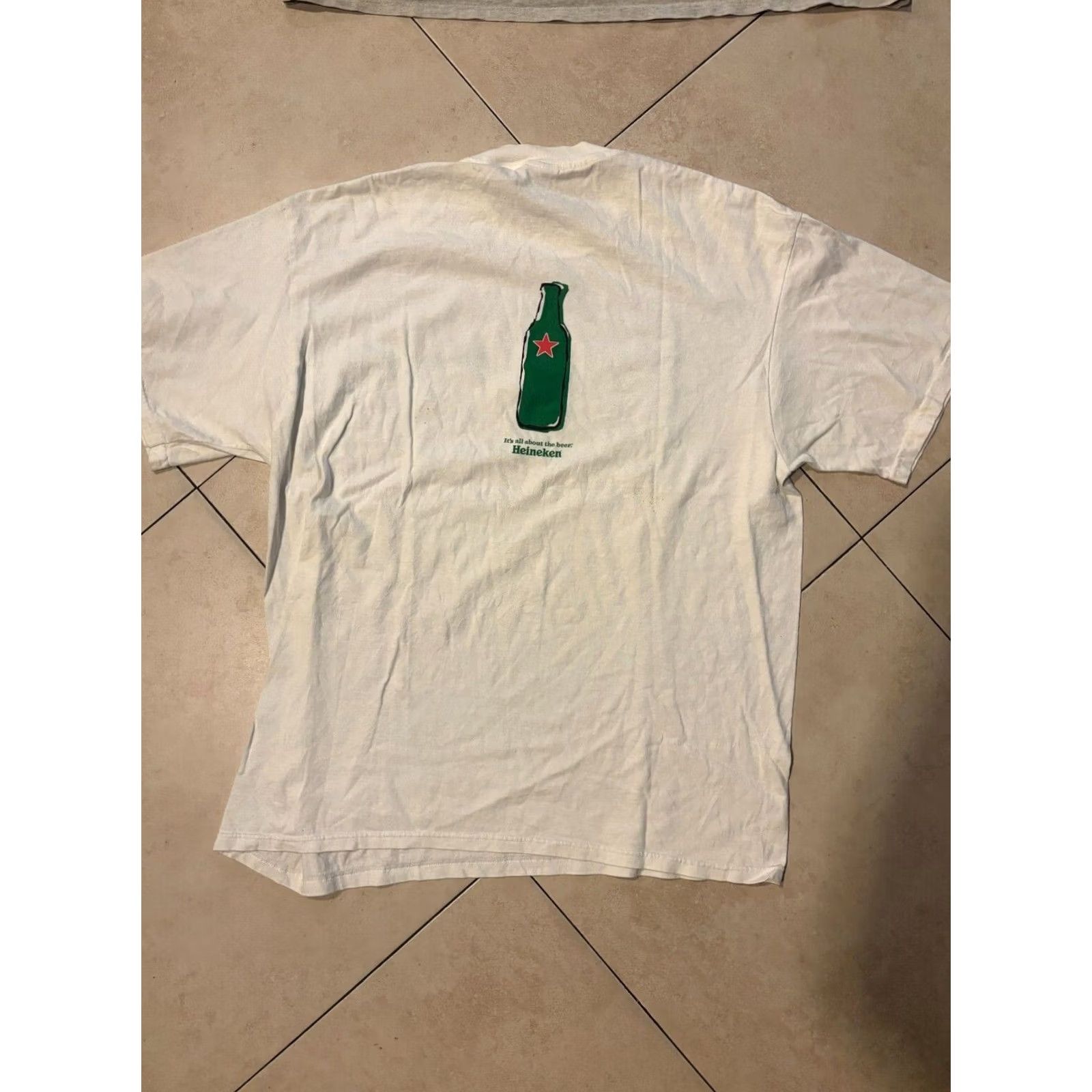 Vintage VINTAGE Lot of 6 Crew T-Shirt Men’s Tee Art Cat Beer Surf Single Stitch 5316 Size US S / EU 44-46 / 1 - 5 Thumbnail