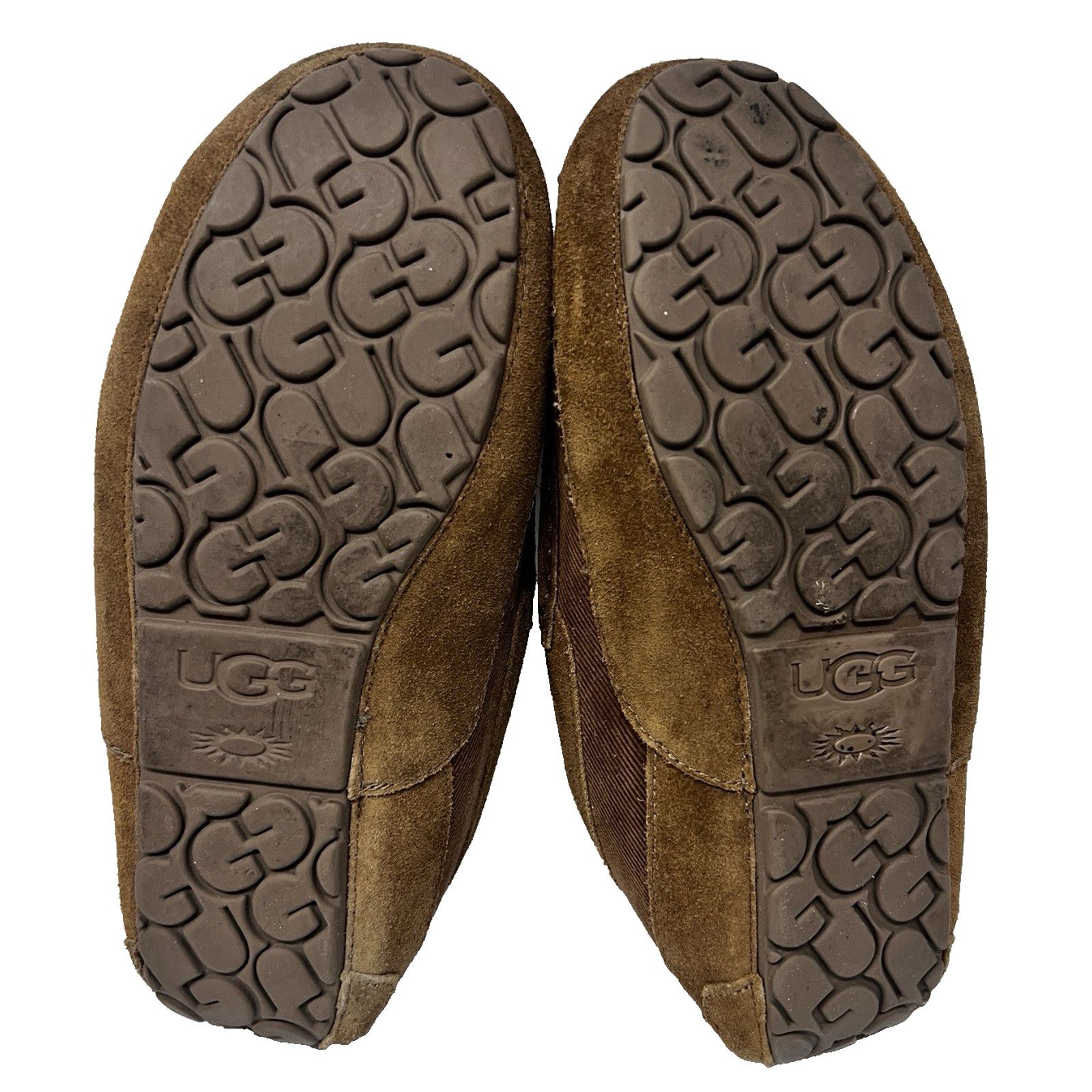 Ugg UGG Ascot Corduroy Brown Leather Sherpa Mens US 11 Slippers Size US 11 / EU 44 - 7 Thumbnail