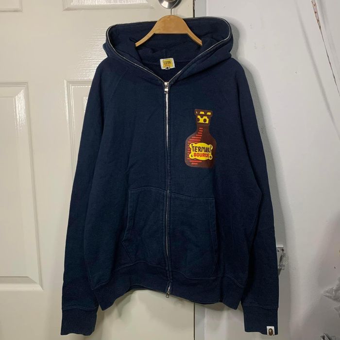 Bape Bape teriyaki source hoodie full zip ss08 | Grailed