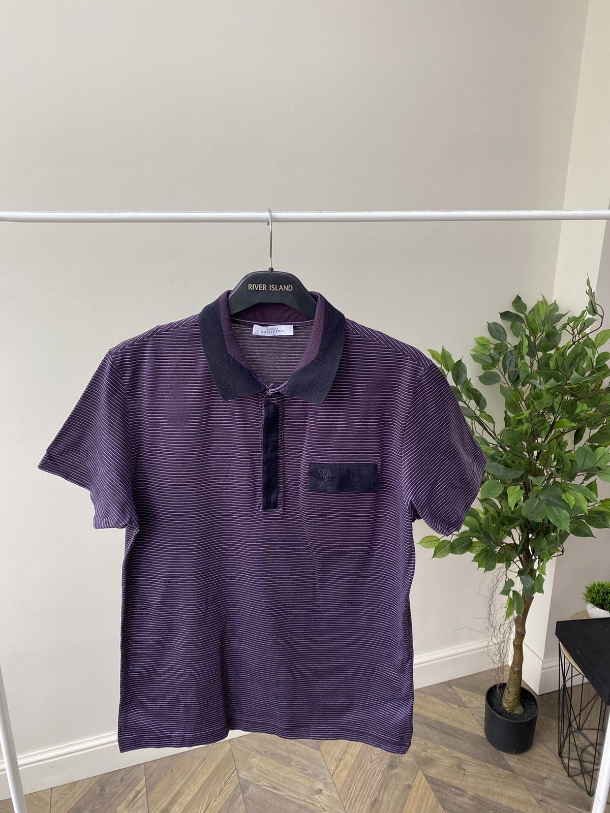 Designer × Versace × Vintage Vintage Versace Collection Polo tee Size US M / EU 48-50 / 2 - 6 Thumbnail