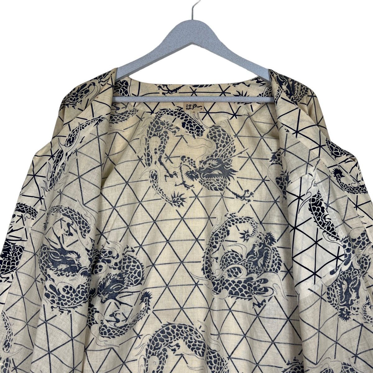 Japanese Brand 🔥 RARE VINTAGE KIMONO JAPAN DRAGON SHIRT CARDIGAN Size US L / EU 52-54 / 3 - 13 Thumbnail