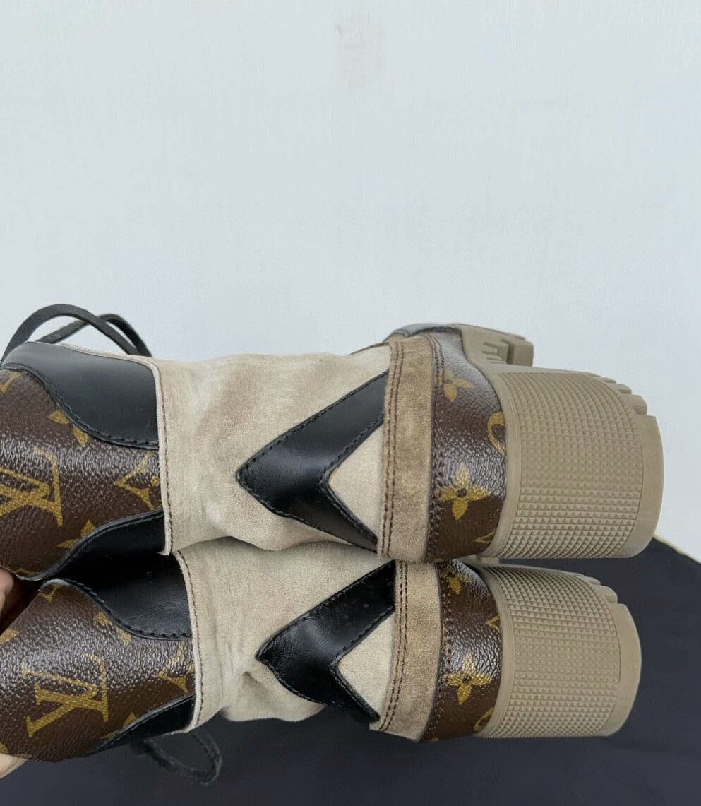 Louis Vuitton Louis Vuitton LV high-top boots Size US 5 / EU 37 - 6 Thumbnail