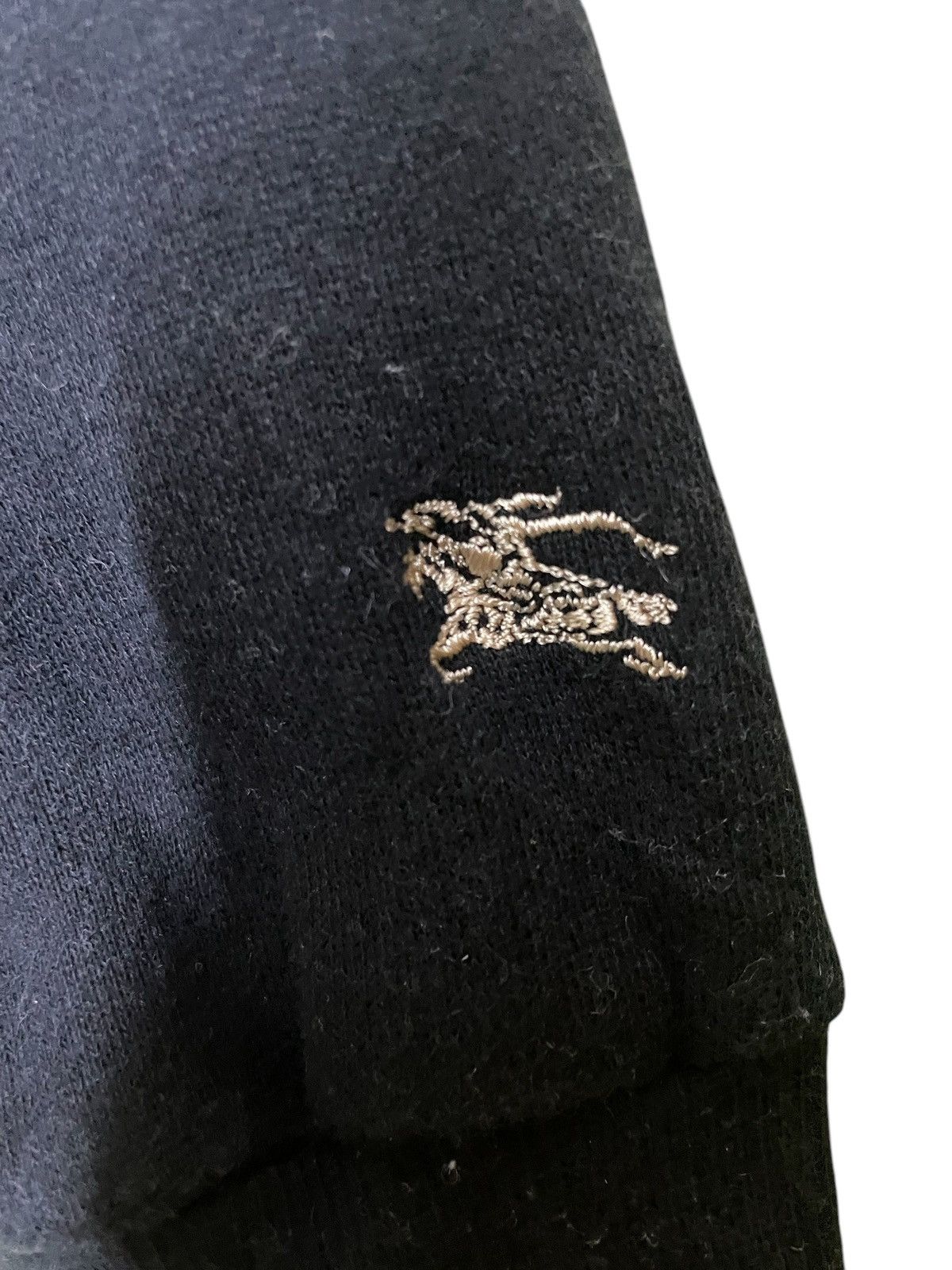 Burberry × Vintage Vintage burberry crewneck embroidered small logo sweatshirt Size US XS / EU 42 / 0 - 7 Thumbnail