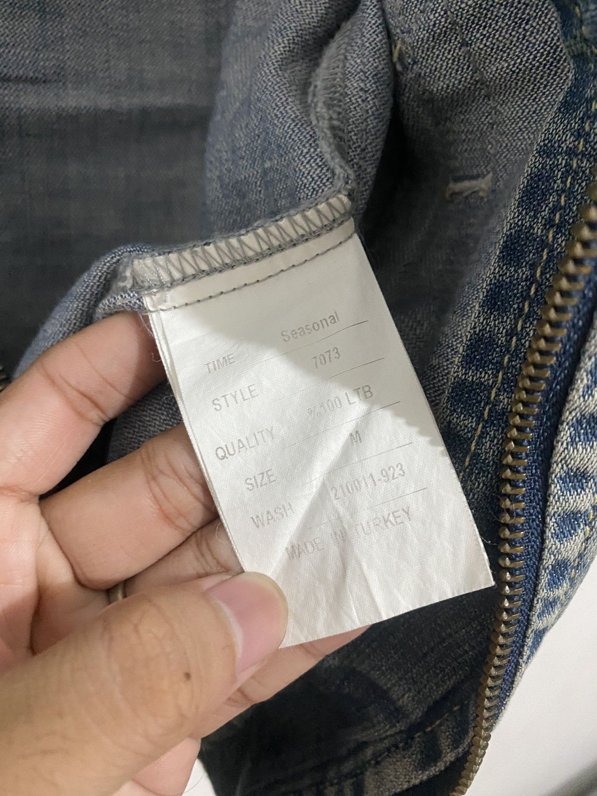 If Six Was Nine 💸BINDINGOFFER💸Little big crap denim bikers jacket ifsix lgb Size US S / EU 44-46 / 1 - 9 Thumbnail