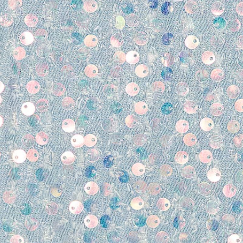 superdown Superdown Claudia Sequin Denim Dress in Light Wash, Size S Size S / US 4 / IT 40 - 8 Thumbnail