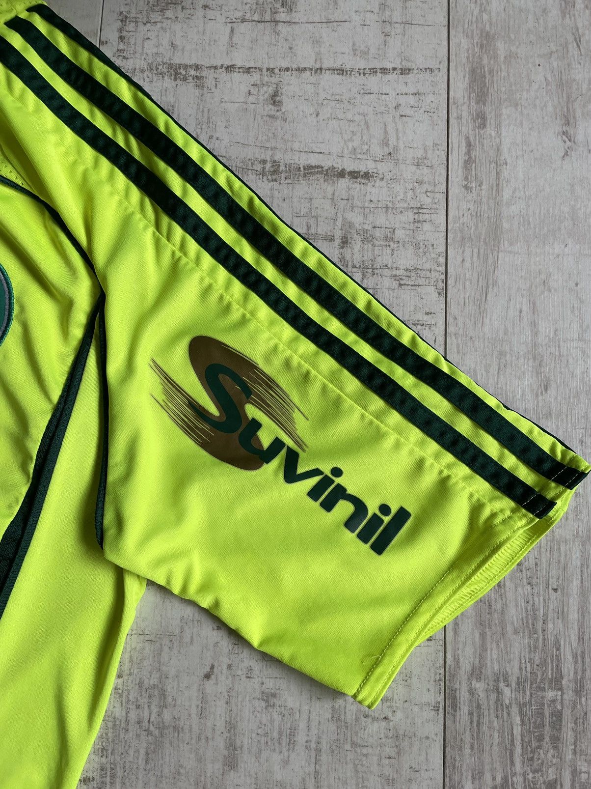 Adidas × Vintage Vintage Adidas Palmeiras 2008 Away Kit Football Shirt Rare Size US M / EU 48-50 / 2 - 8 Thumbnail