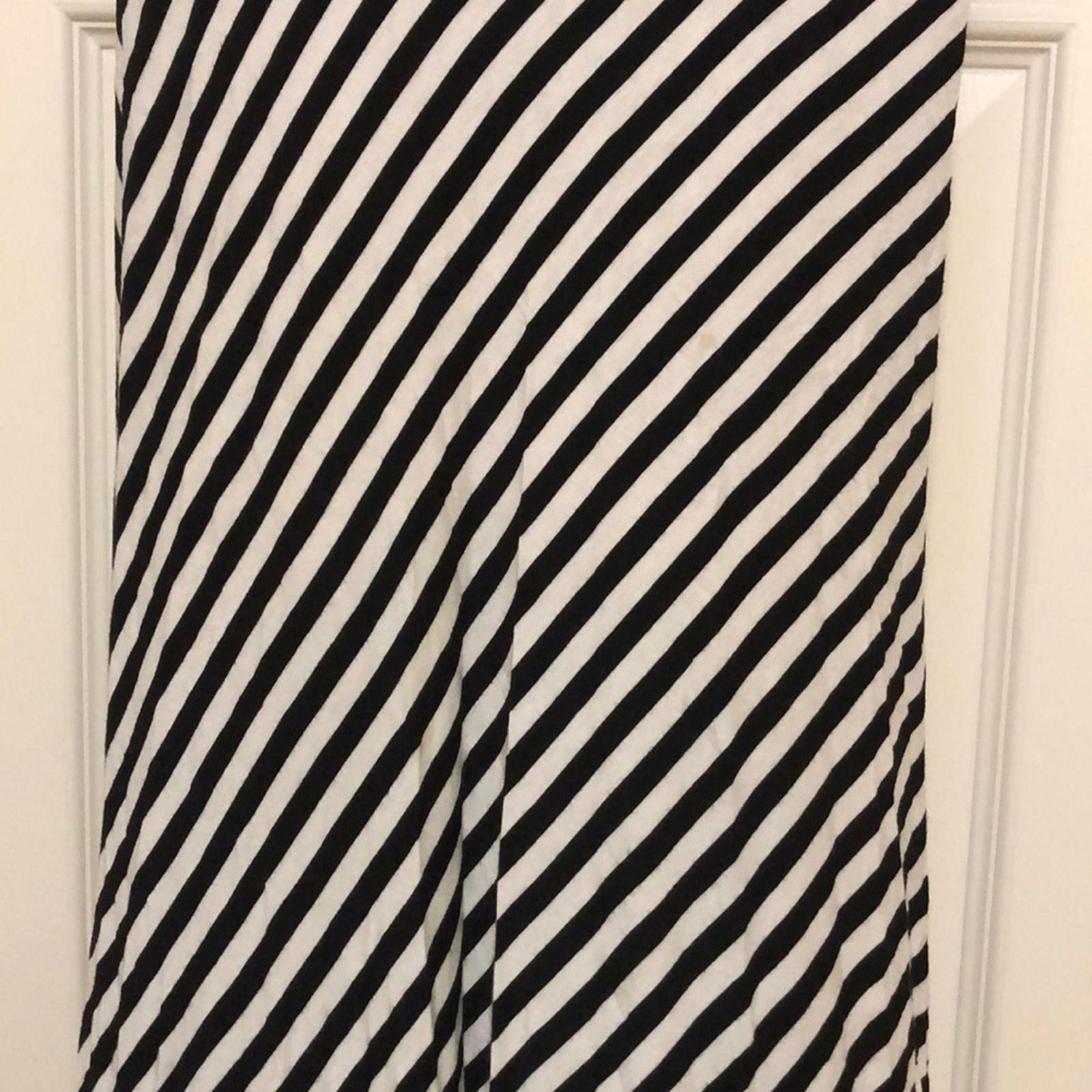 Other Long skirt Black and white striped Size 32" / US 10 / IT 46 - 2 Thumbnail