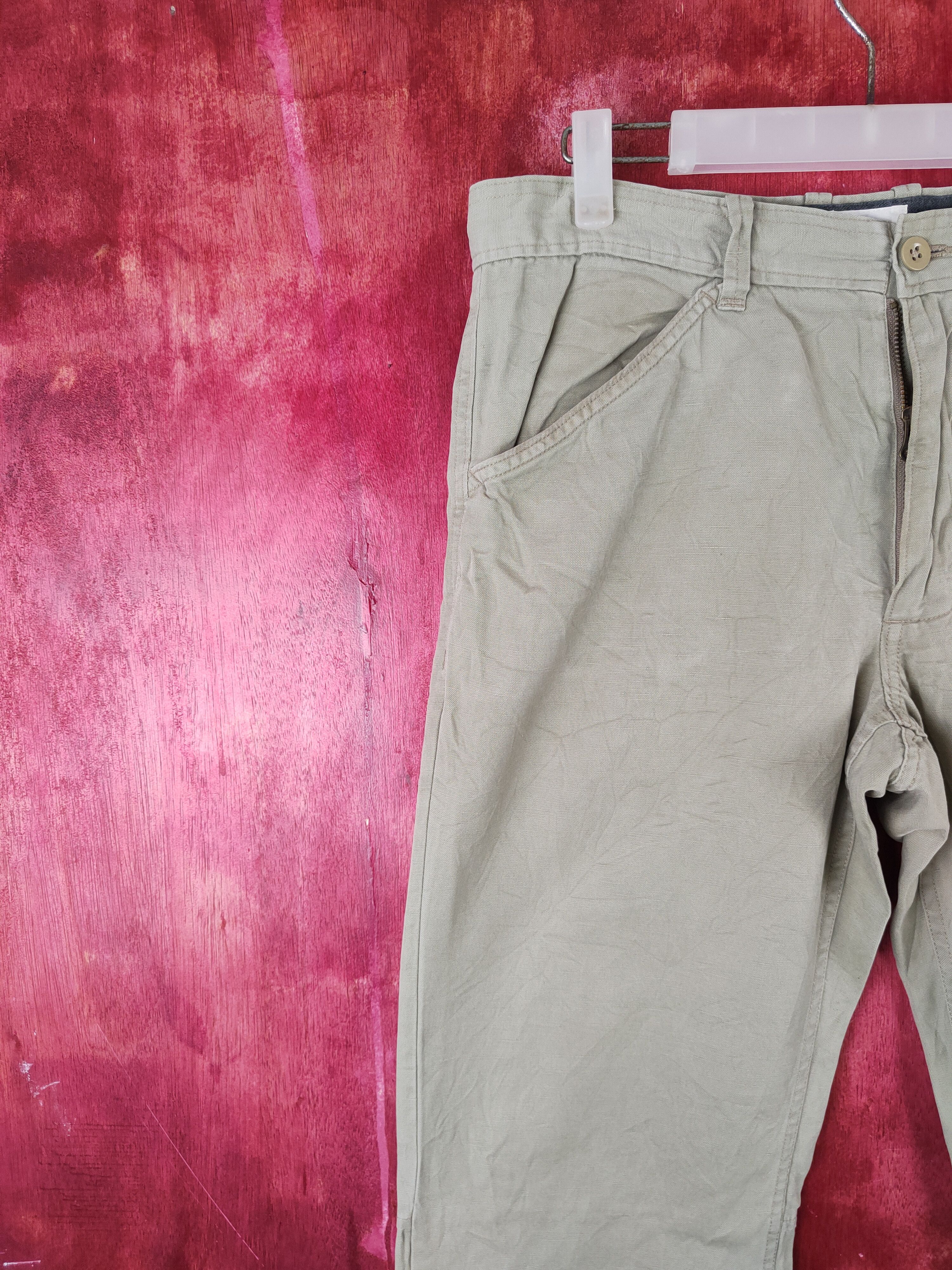 Gap Gap Green Faded Multipocket Casual Pants #S1759 Size US 32 / EU 48 - 3 Thumbnail
