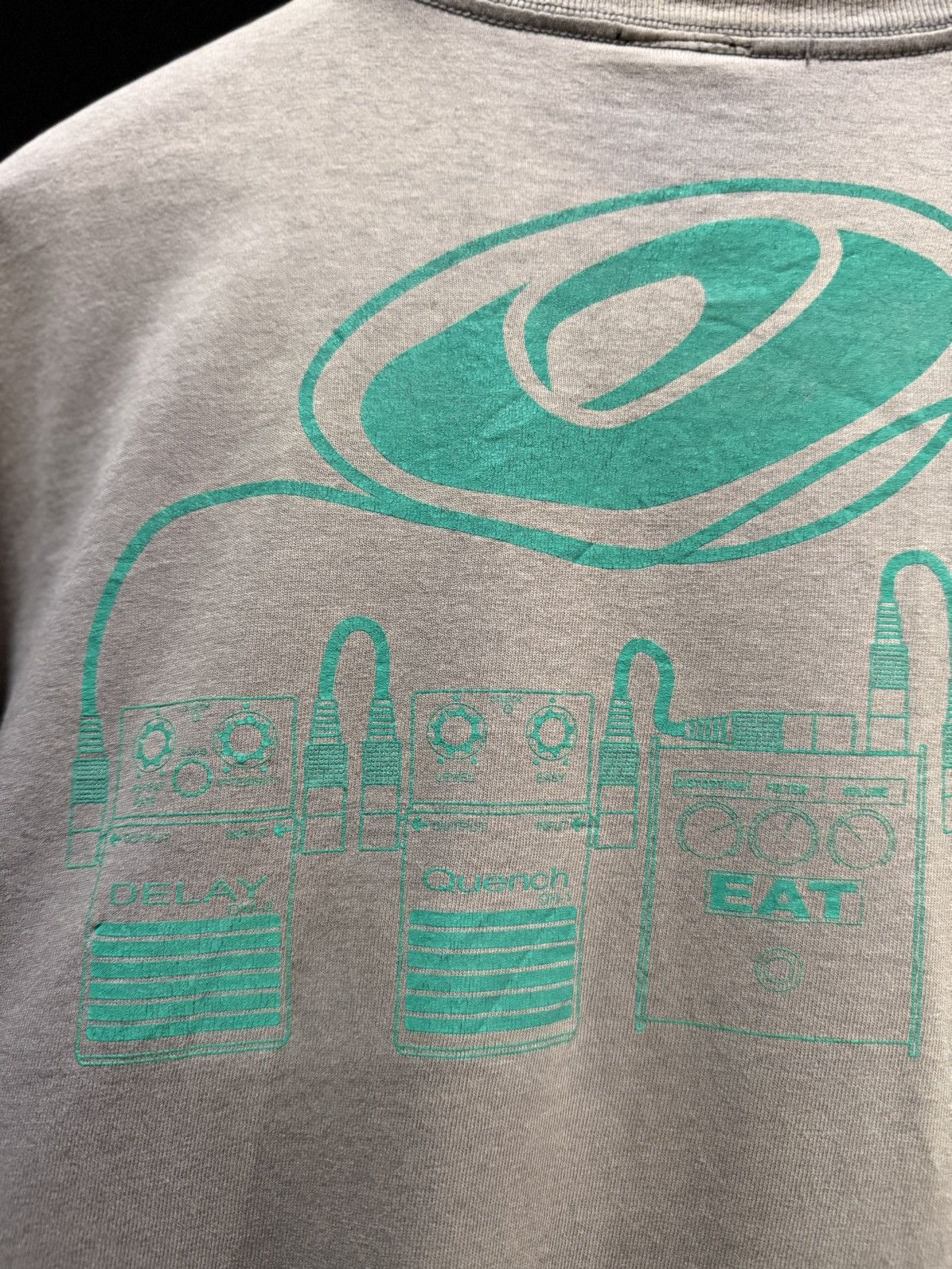 Vintage Thrashed Vintage Quench Delay Eat Sex Gt Brand Sun Faded Tee Size US L / EU 52-54 / 3 - 14 Thumbnail