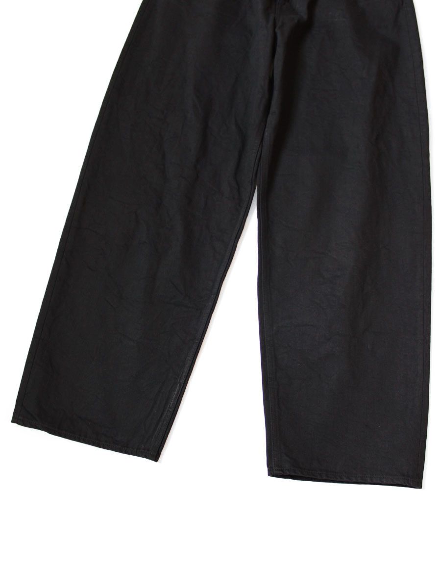 Kapital KAPITAL 14oz Black x Black Denim Club Baggy 5-Pocket Pants Size US 36 / EU 52 - 6 Thumbnail