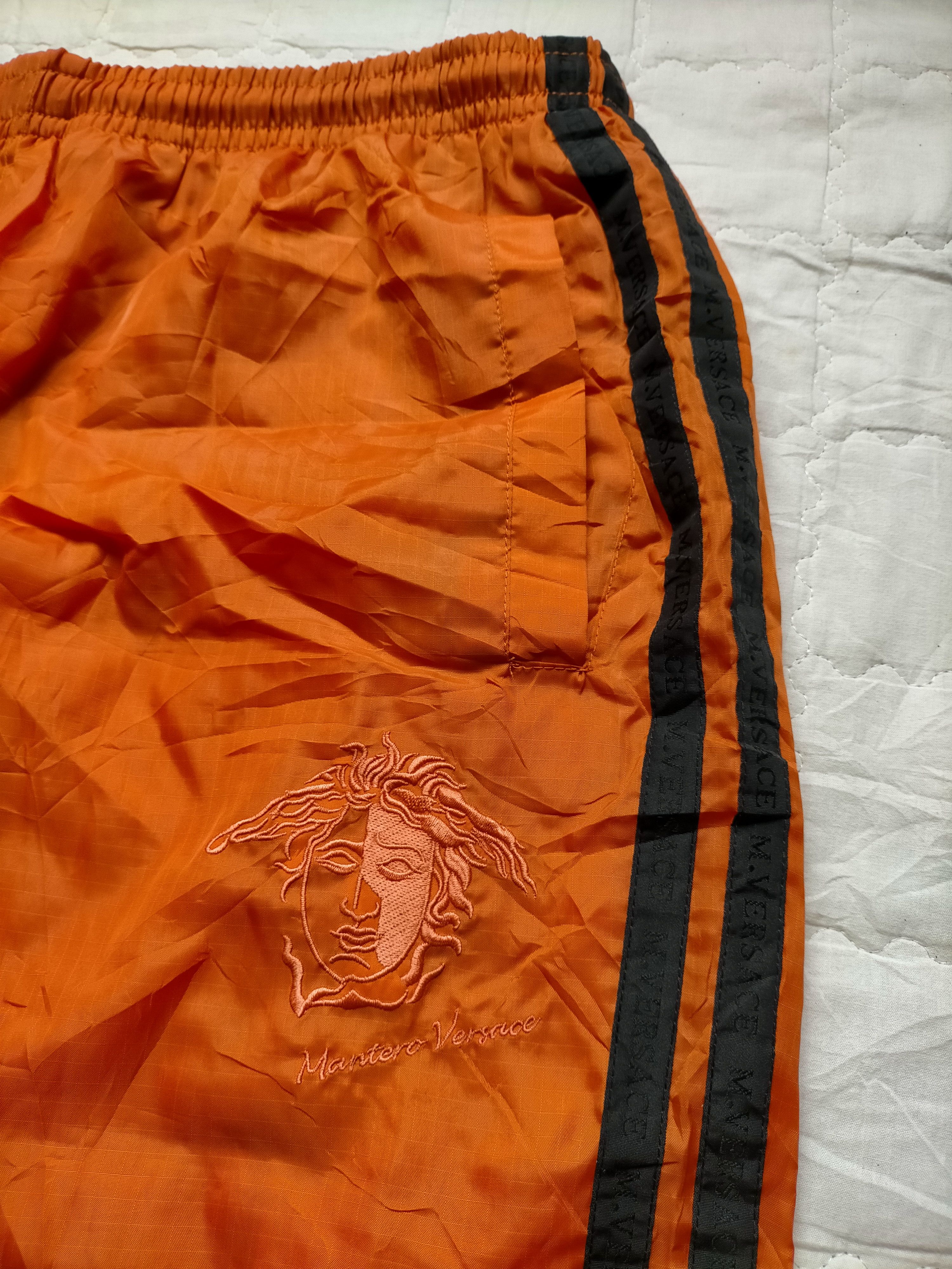 Versace Versace Side Tape Embroidered Nylon track Pants Size US 34 / EU 50 - 1 Thumbnail