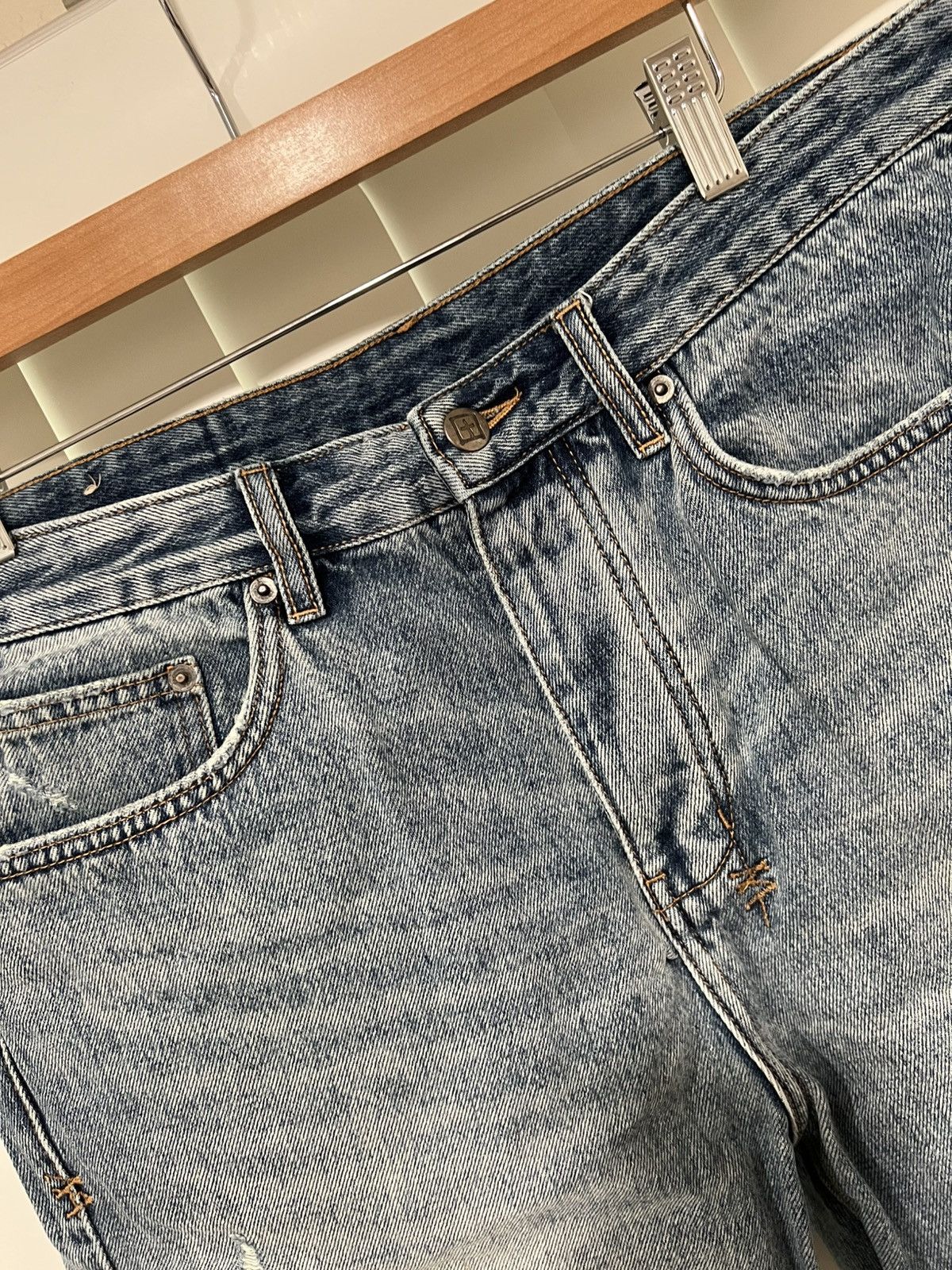 Ksubi Ksubi Wolf Denim Short Rekonize Ruins Size US 34 / EU 50 - 5 Thumbnail