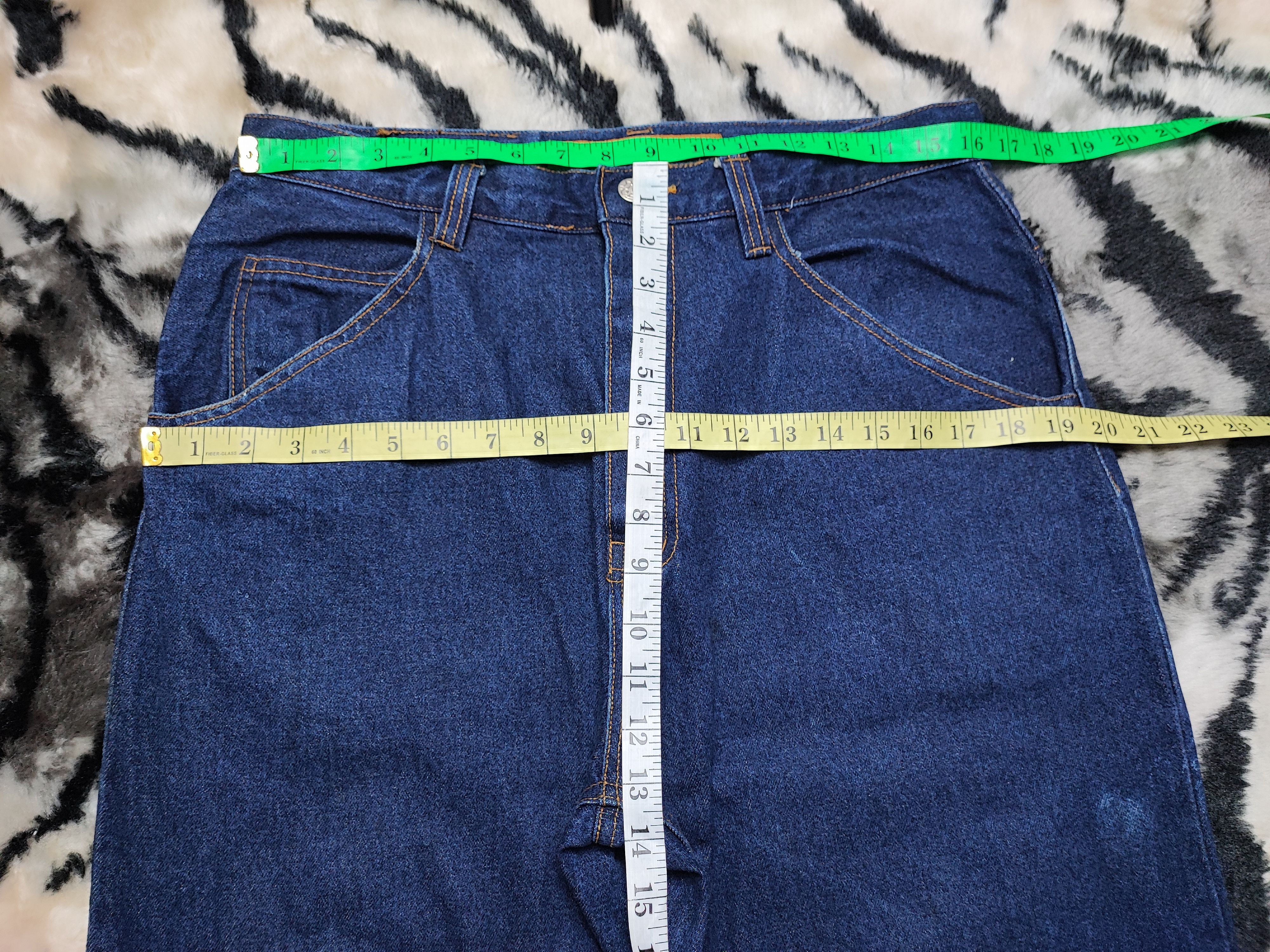 Vintage WIDE BAGGY VINTAGE SCHOOL OF HARD KNOCKS SIZE 32 Size US 32 / EU 48 - 5 Thumbnail