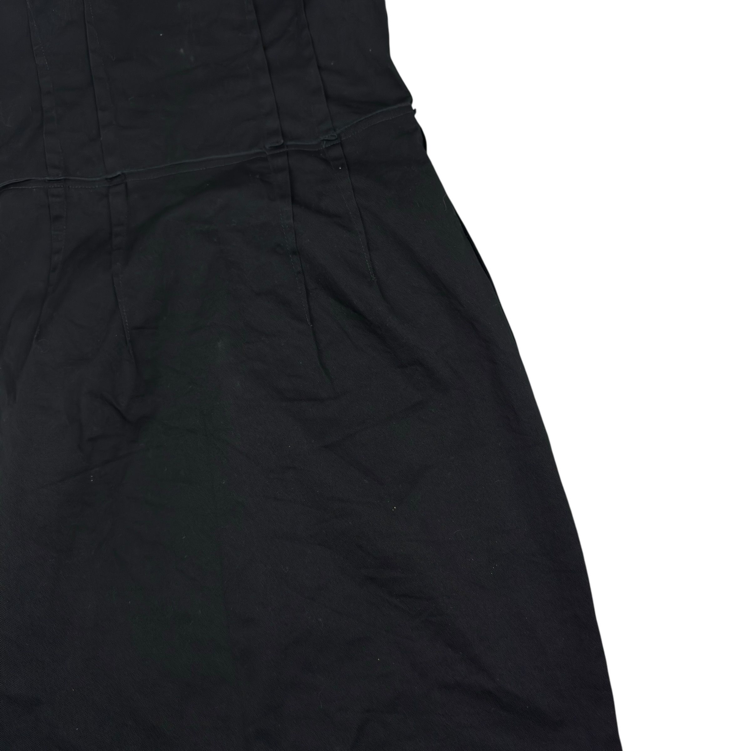 Dolce & Gabbana Dolce & Gabbana Women's Black Cotton Knee Length Midi Dress Size M / US 6-8 / IT 42-44 - 6 Thumbnail