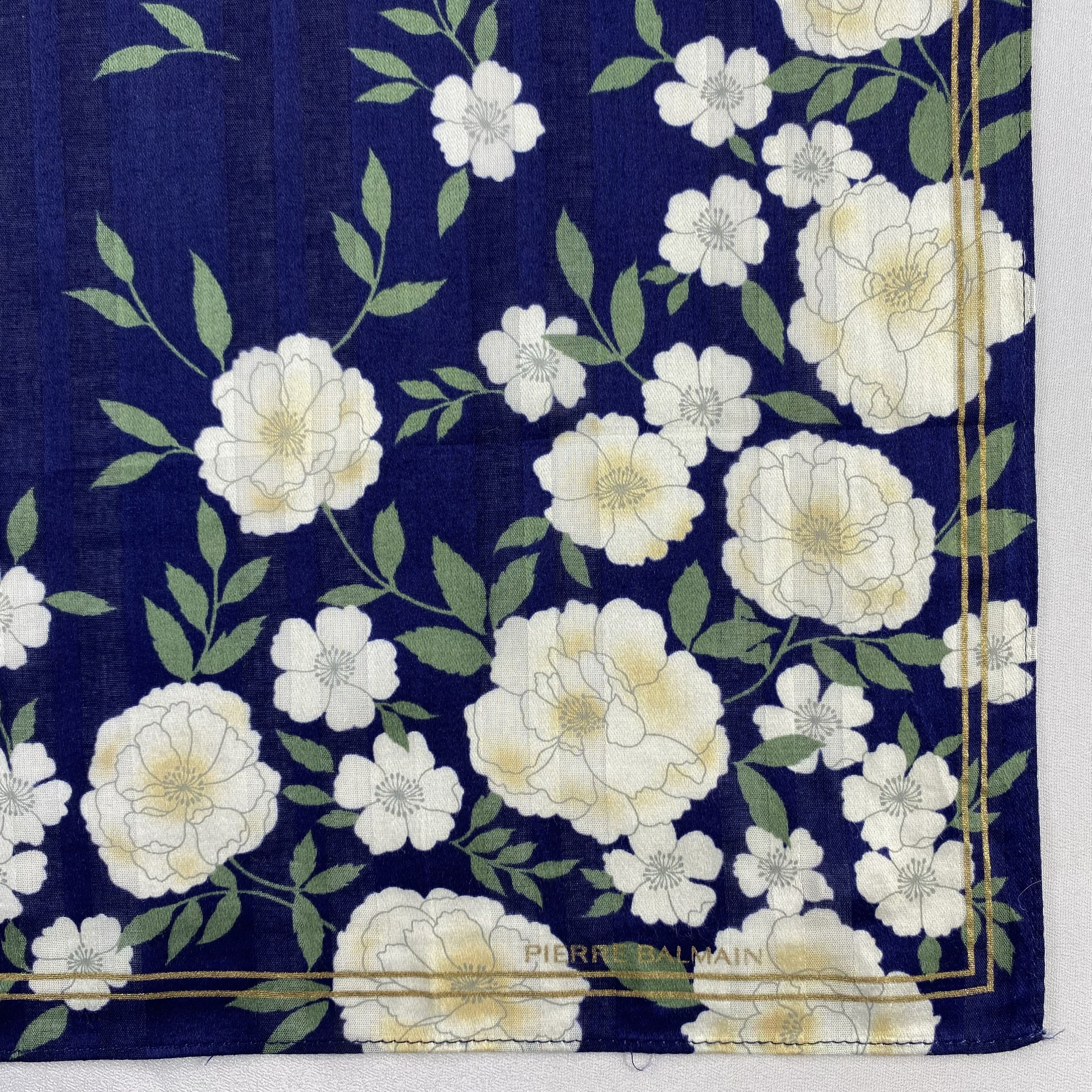 Pierre Balmain × Vintage Pierre Balmain Bandana/ Handkerchief / Neckerchief-P986 Size ONE SIZE - 3 Thumbnail