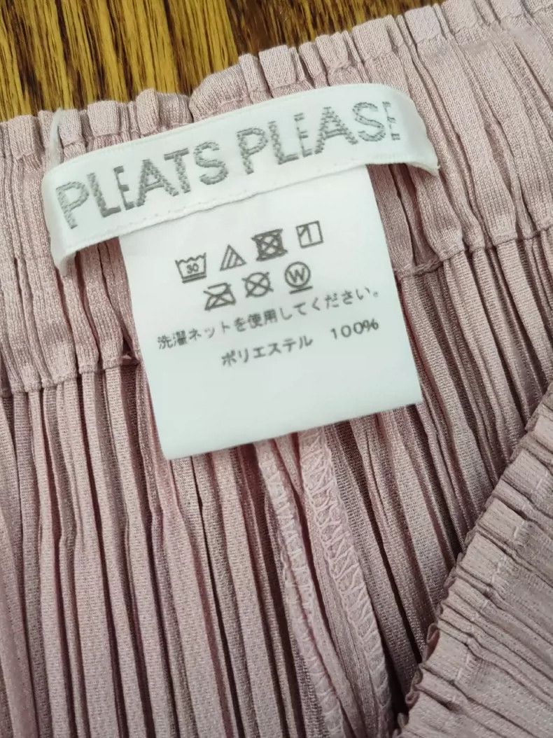 Issey Miyake issey miyake size:3 Cherry blossom pink pleated pants Size 42" / US 20 - 2 Thumbnail