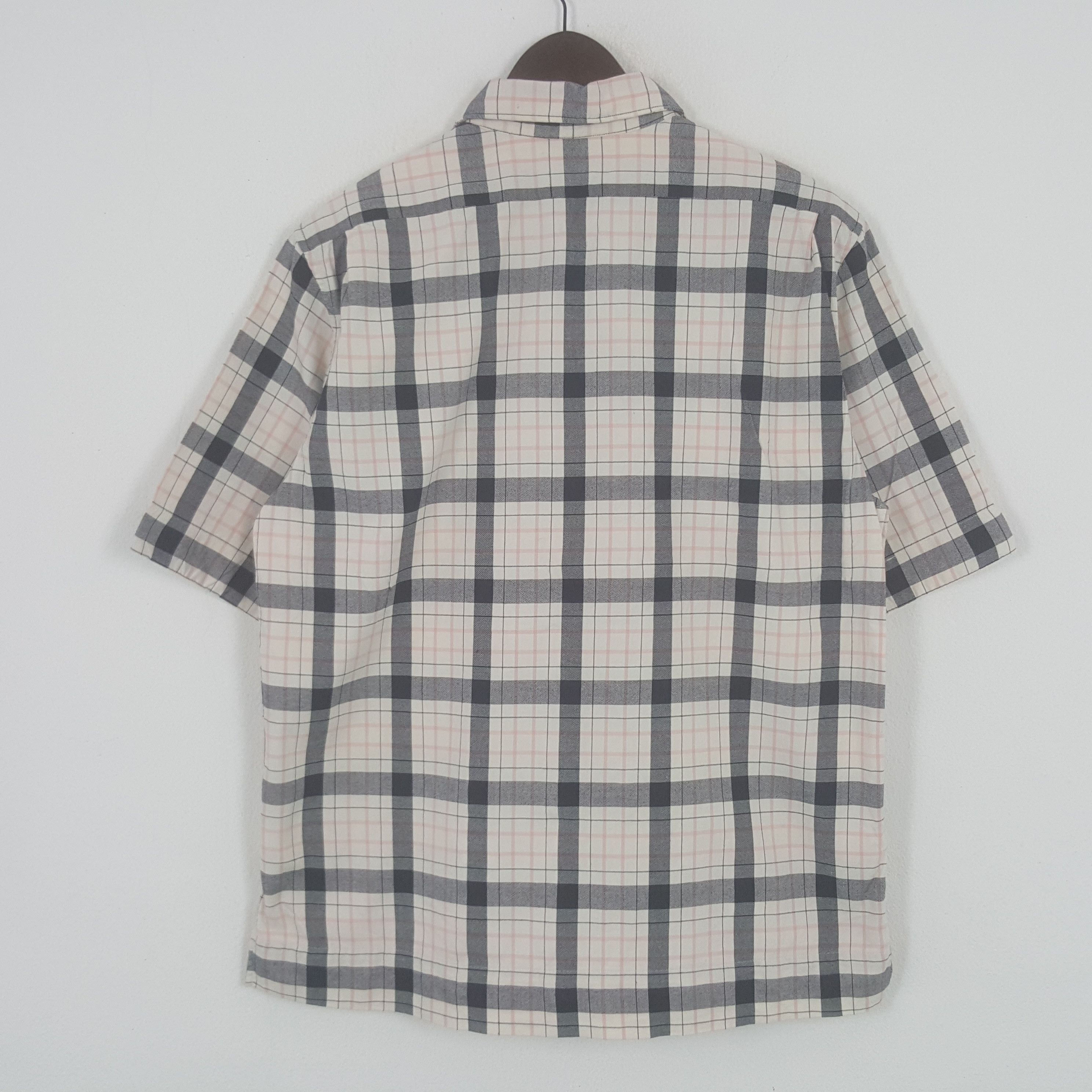 Acne Studios × Vintage Vintage Acne Studios Tartan Design Button Up Shirt Size US M / EU 48-50 / 2 - 2 Thumbnail