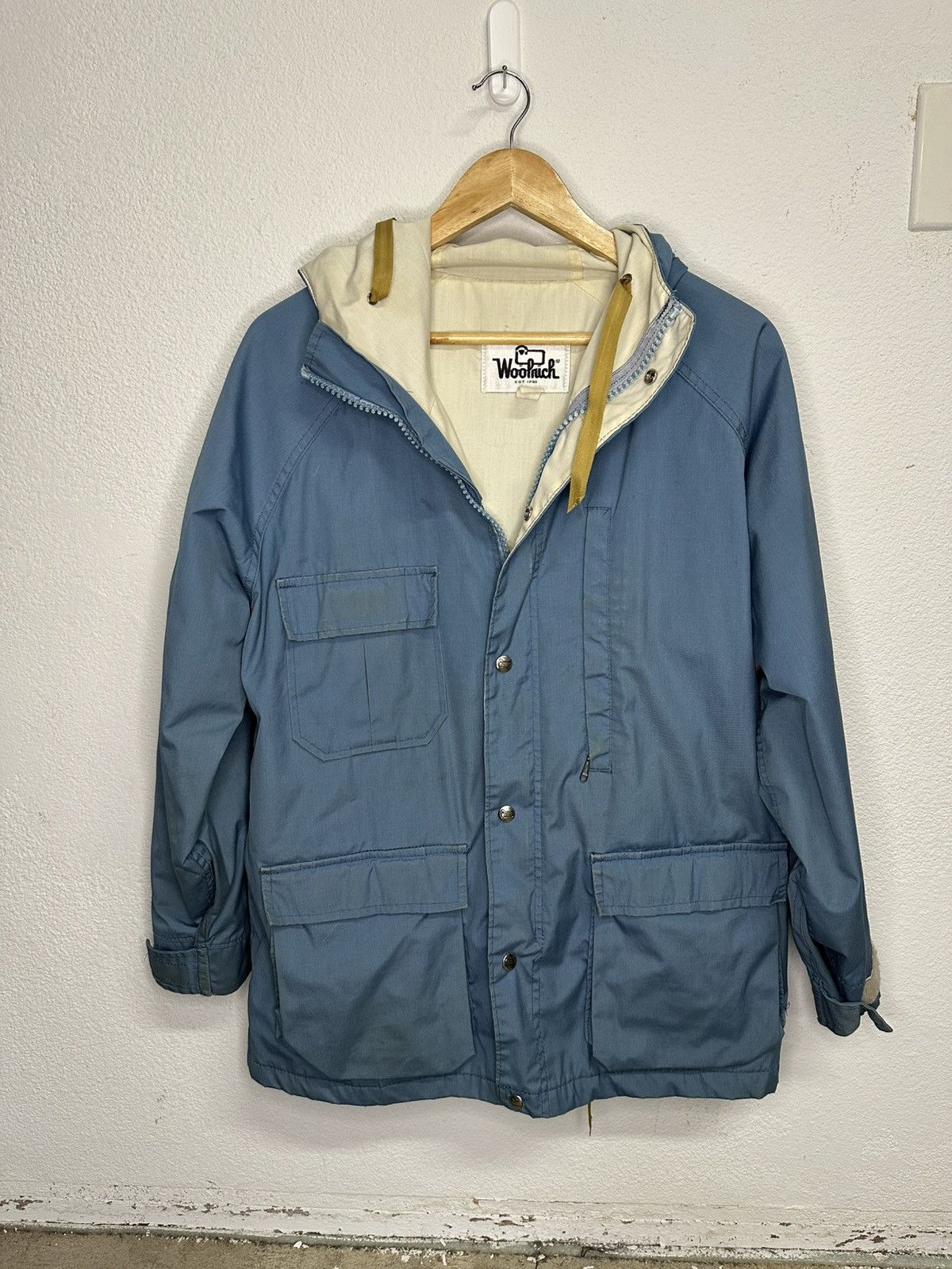 Woolrich Woolen Mills 80s Woolrich blue jacket Size US L / EU 52-54 / 3 - 1 Thumbnail