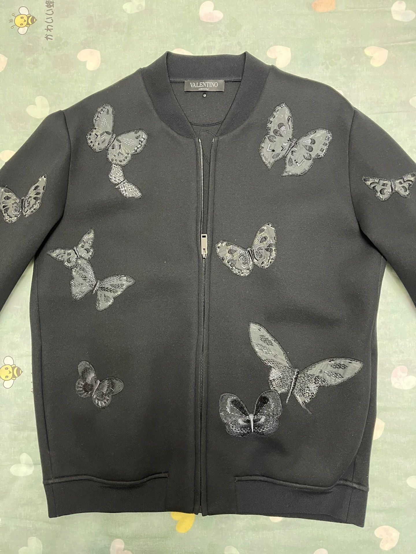 Valentino Valentino VLTN Butterfly Show Jacket Men's M Black Size US M / EU 48-50 / 2 - 1 Thumbnail