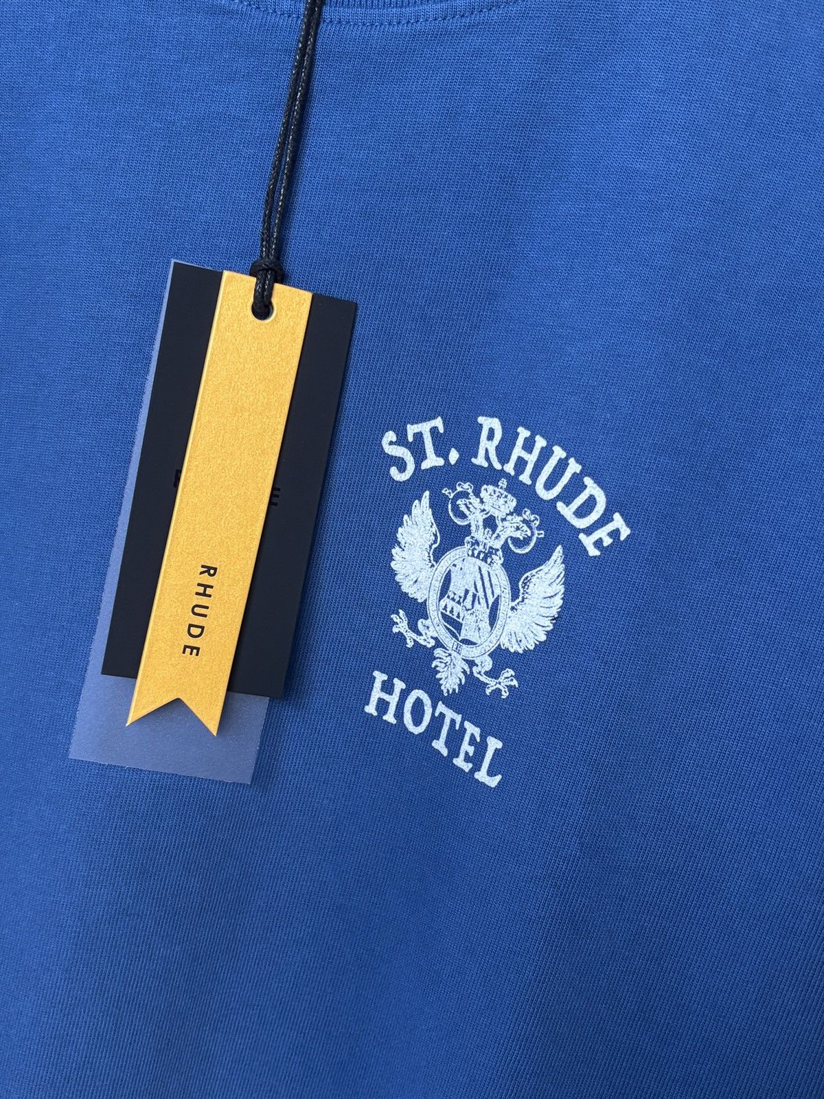 Rhude RHUDE | SAINT BARTS HOTEL LOGO TEE Size US S / EU 44-46 / 1 - 4 Thumbnail