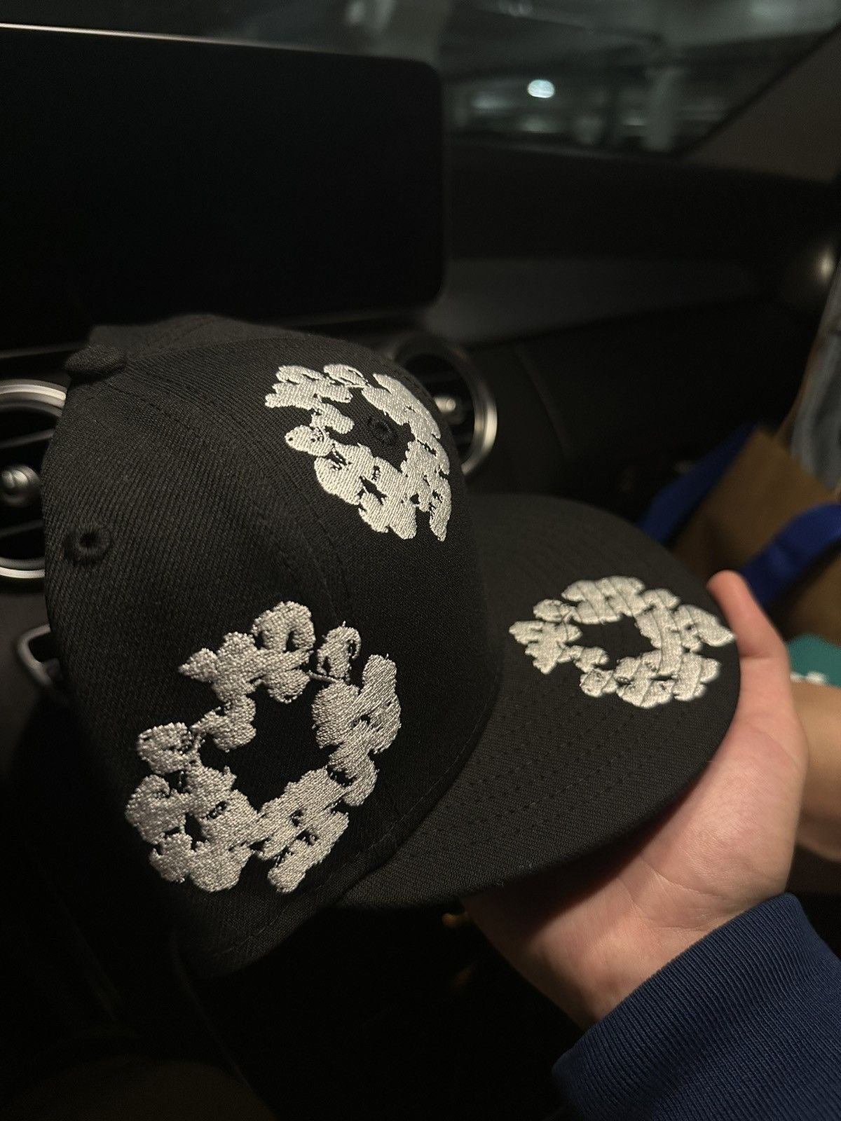 DENIM TEARS × New Era Size 7 Black Denim Tears Fitted Hat New Era Size ONE SIZE - 5 Thumbnail