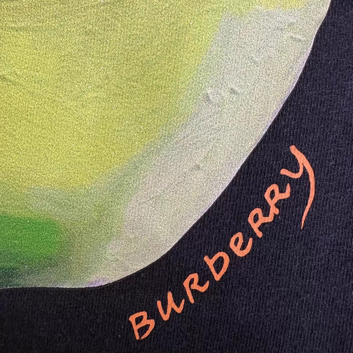 Burberry Burberry Graffiti Logo Oversized Tee XL 98 Size US XL / EU 56 / 4 - 7 Thumbnail
