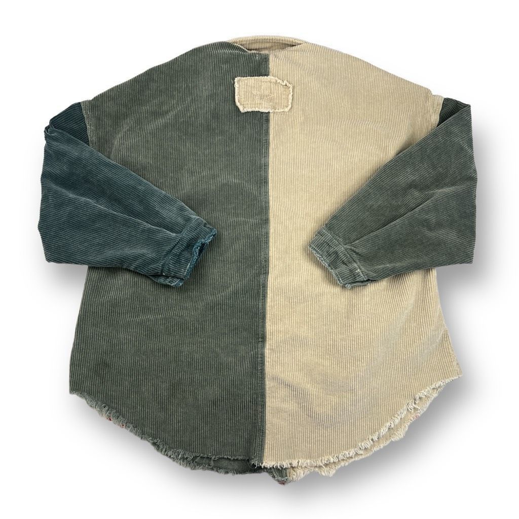 Other POL Distressed Oversized Corduroy Shacket Size Large Size L / US 10 / IT 46 - 7 Thumbnail