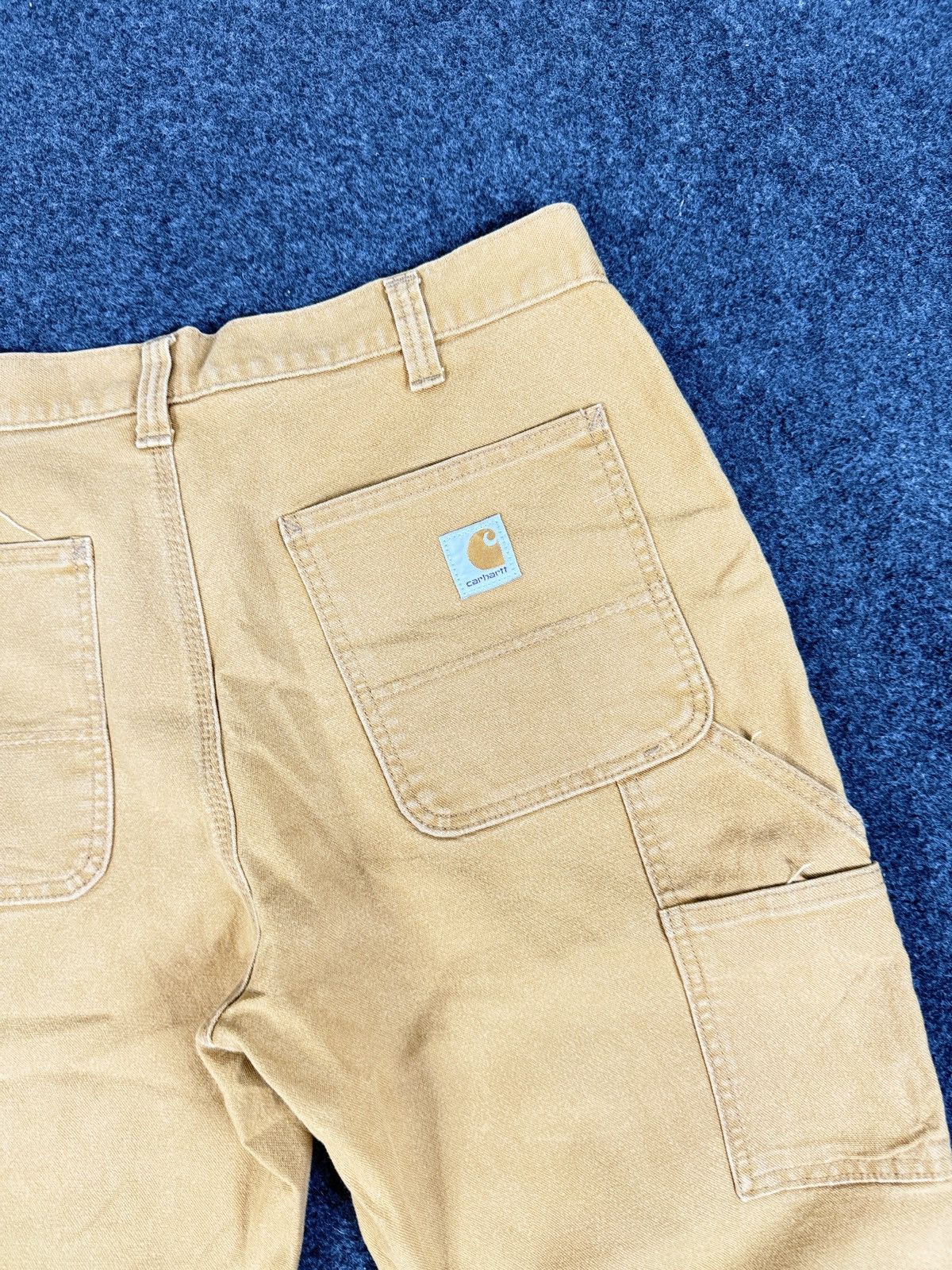 Carhartt VINTAGE Y2K Carhartt double knee carpenter Canvas pant 34x30 Size US 34 / EU 50 - 8 Thumbnail
