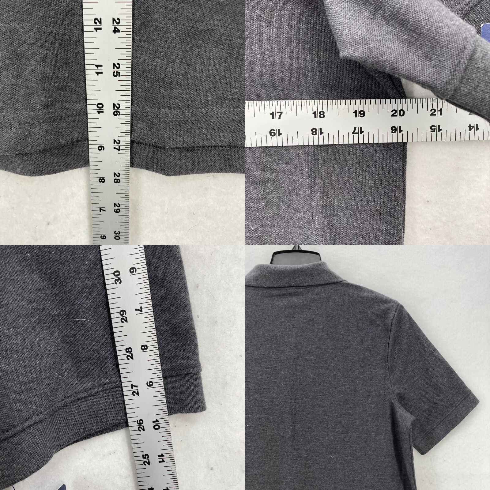 Croft & Barrow Croft & Barrow True Comfort Pocket Pique Polo Mens Small Dark Gray Wicking NWT Size US S / EU 44-46 / 1 - 8 Thumbnail