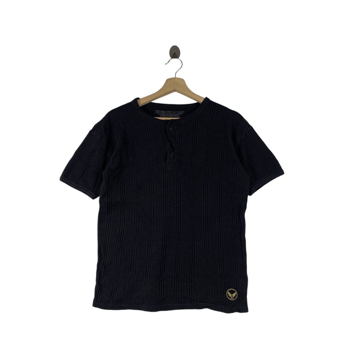 Avirex Vintage AVIREX USA MILITARY Ground Operation Waffle Tee Size US M / EU 48-50 / 2 - 1 Thumbnail