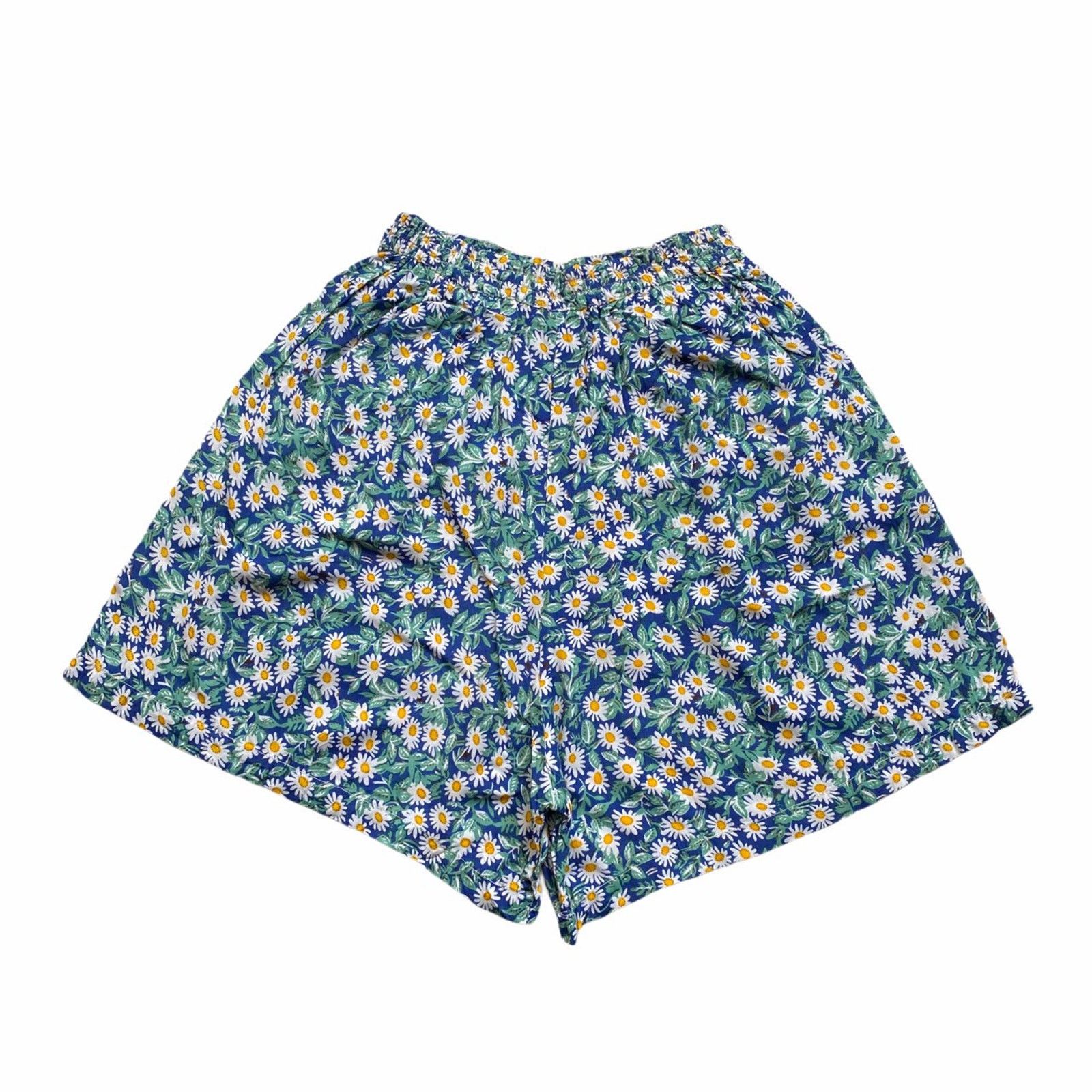 Vintage 70s vintage high waisted floral shorts - size 6 (24"-26") Size 25" / US 0 / IT 36 - 3 Thumbnail