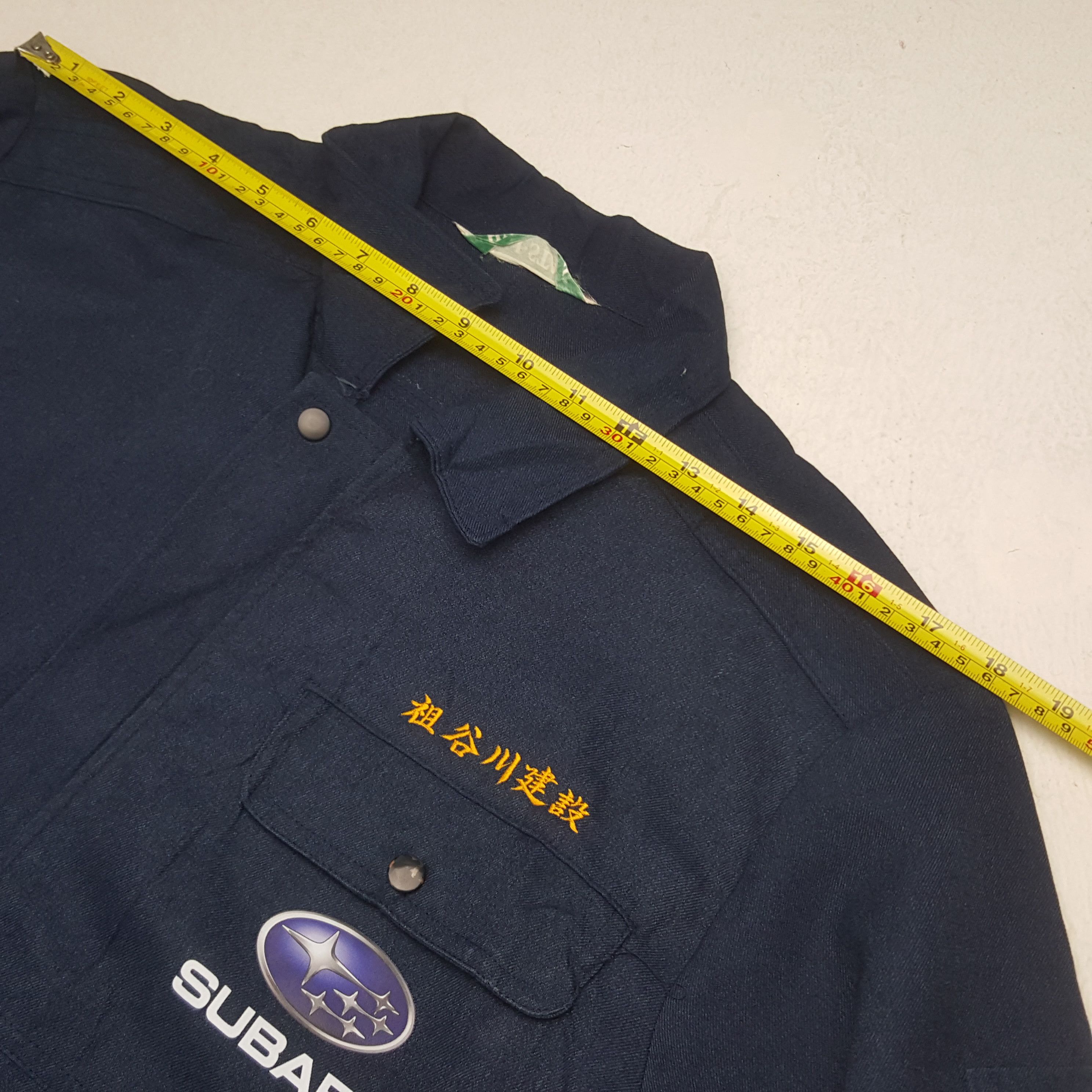 Japanese Brand Vintage Subaru Racing Custom Sport Zipper Worker Jacket Size US M / EU 48-50 / 2 - 6 Thumbnail