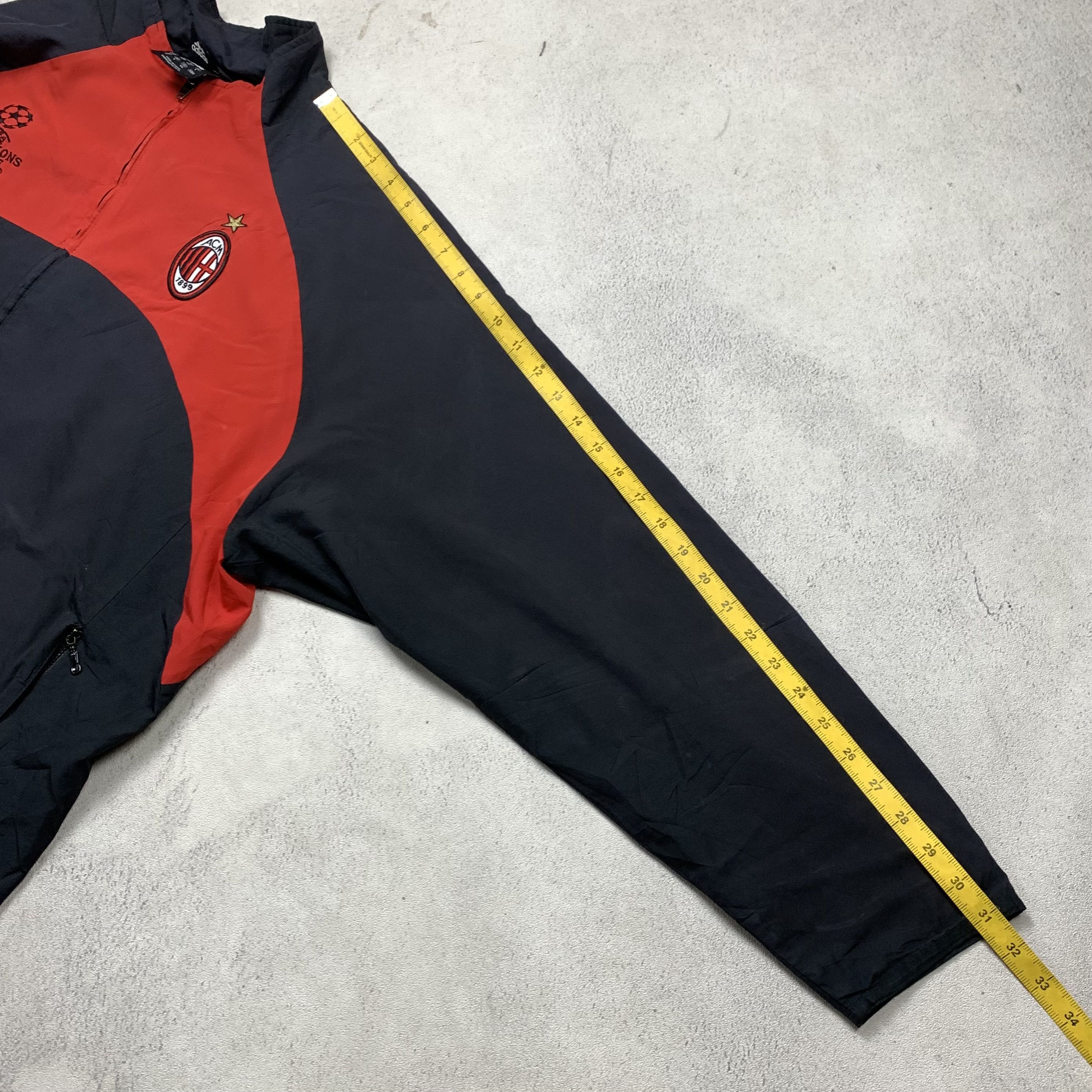 Adidas Adidas AC Milan Champions League Track Jacket Size US M / EU 48-50 / 2 - 9 Thumbnail