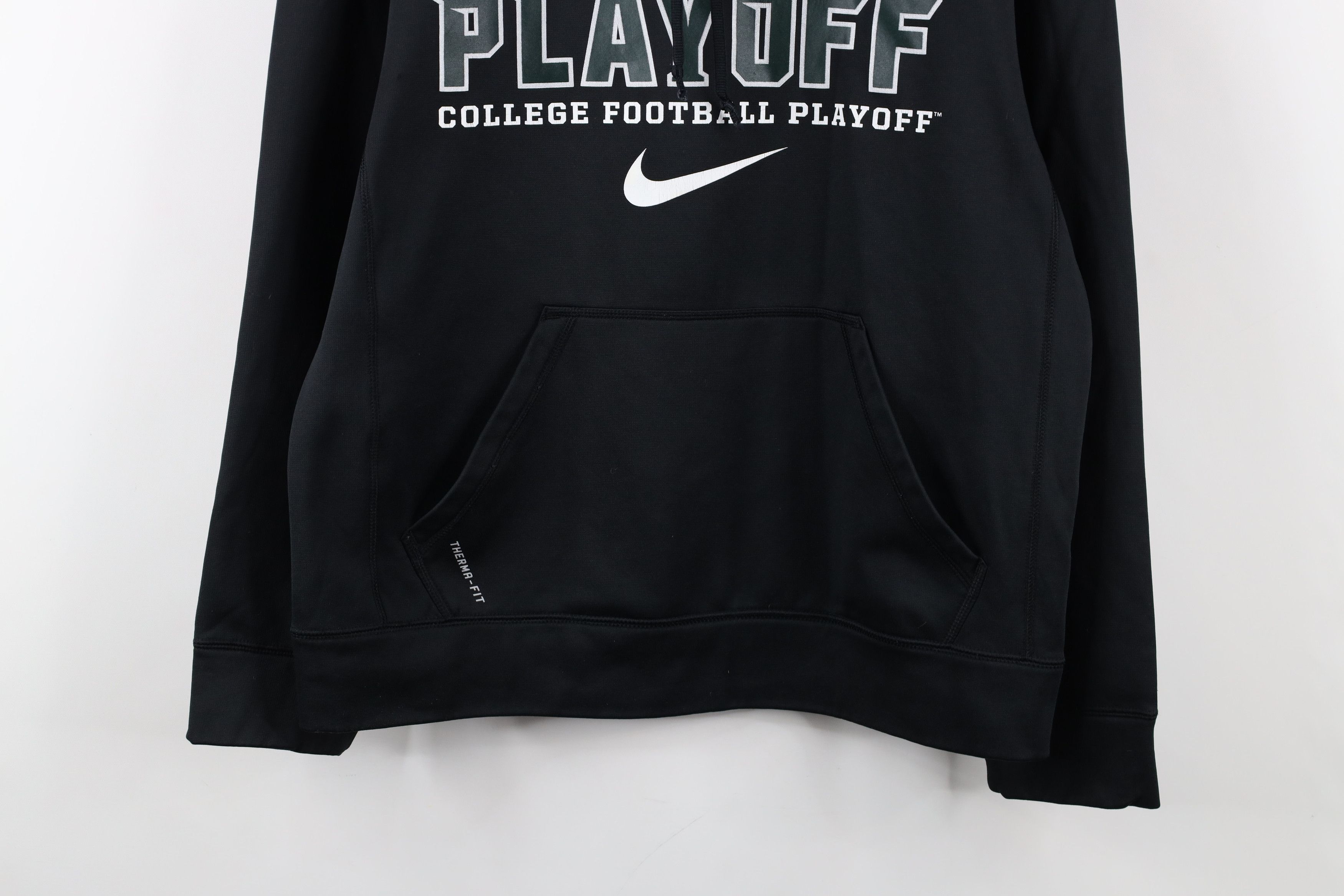 Nike × Vintage Nike Therma Fit Playoff Michigan State University Hoodie Size US S / EU 44-46 / 1 - 3 Thumbnail