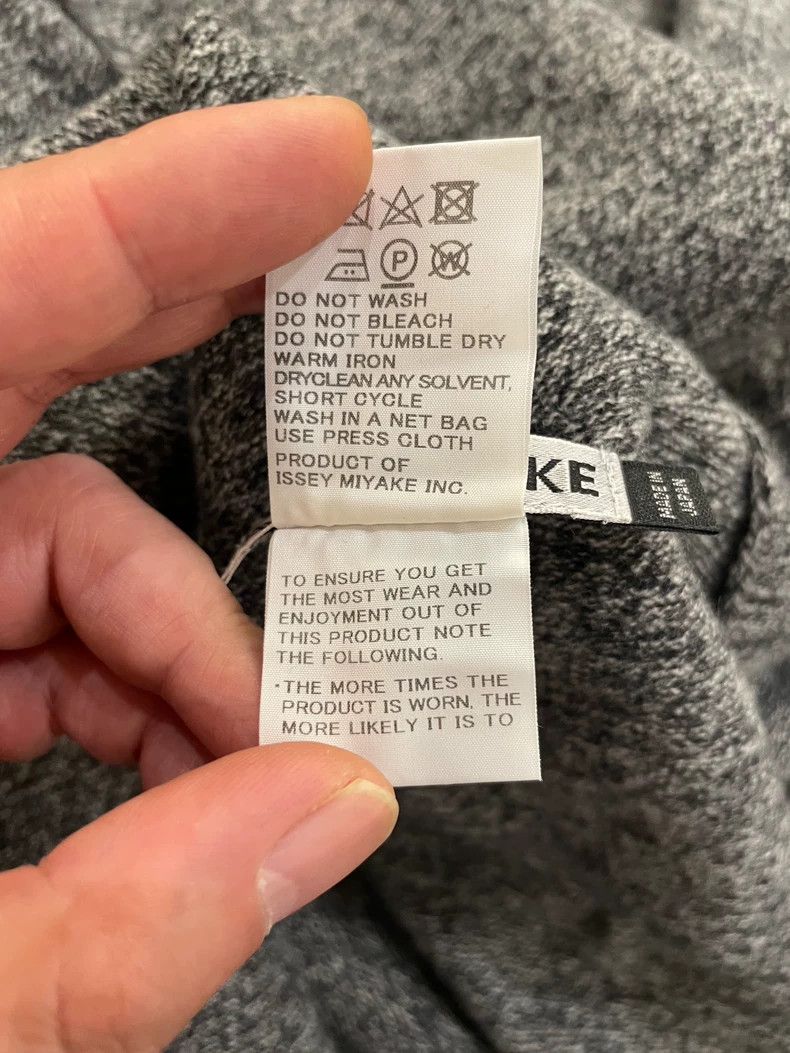 Issey Miyake issey miyake size:2 Wool dress 2505-Nextarrow Size XXS / US 00 / IT 34 - 4 Thumbnail