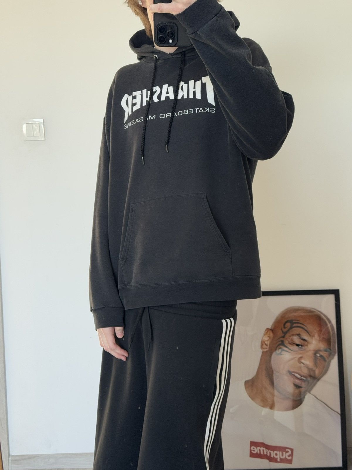 JNCO Vintage Thrasher Skate And Destroy Oversized Boxy Fit hoodie Size US M / EU 48-50 / 2 - 3 Thumbnail