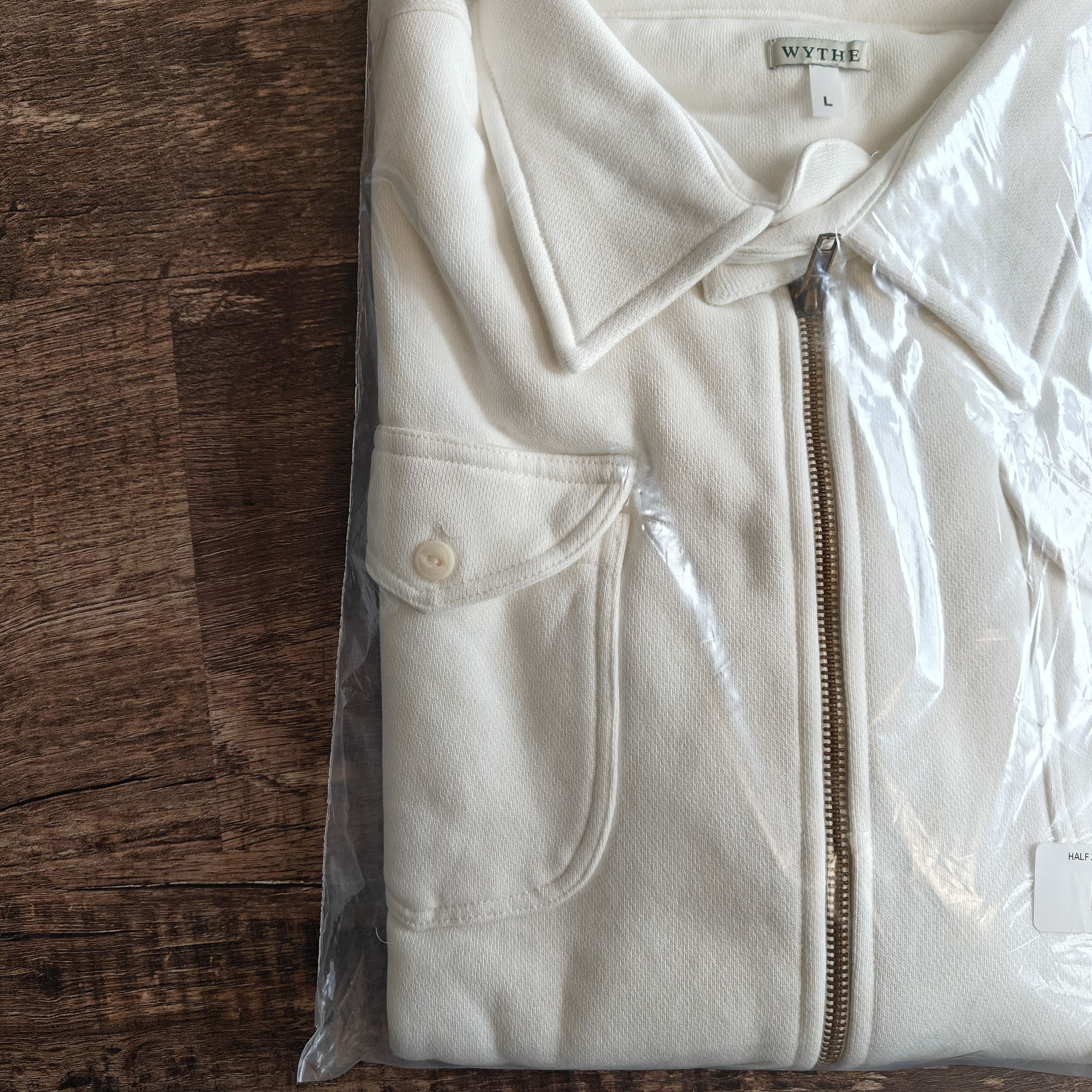 WYTHE nwot half zip collared sweater, $188 Size US L / EU 52-54 / 3 - 4 Thumbnail