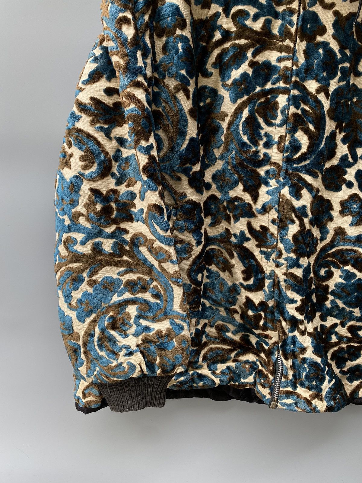 Vintage Vintage 60s Tapestry Faux Fur Jacket Size S / US 4 / IT 40 - 4 Thumbnail