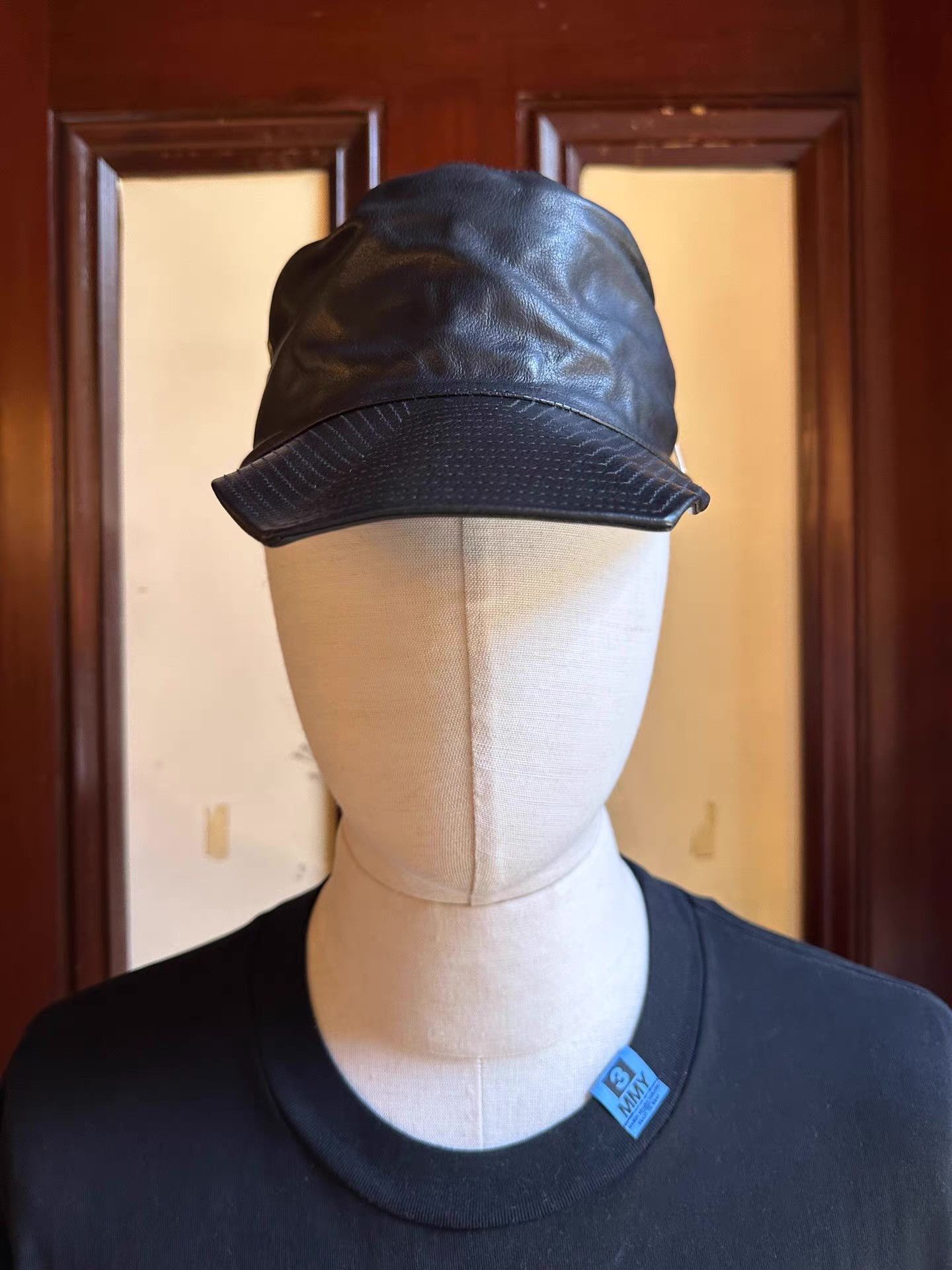 Guidi Guidi 17SS Black Kangaroo Leather Baseball Cap Ｑ25 Size ONE SIZE - 1 Thumbnail