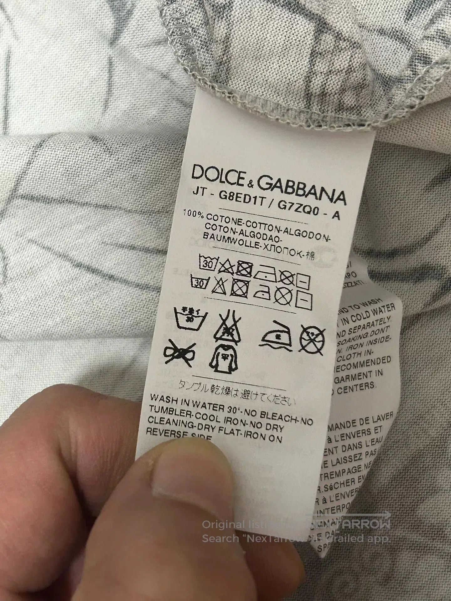 Dolce & Gabbana Dolce & Gabbana Apollo Graphic T-Shirt. Size US M / EU 48-50 / 2 - 7 Thumbnail
