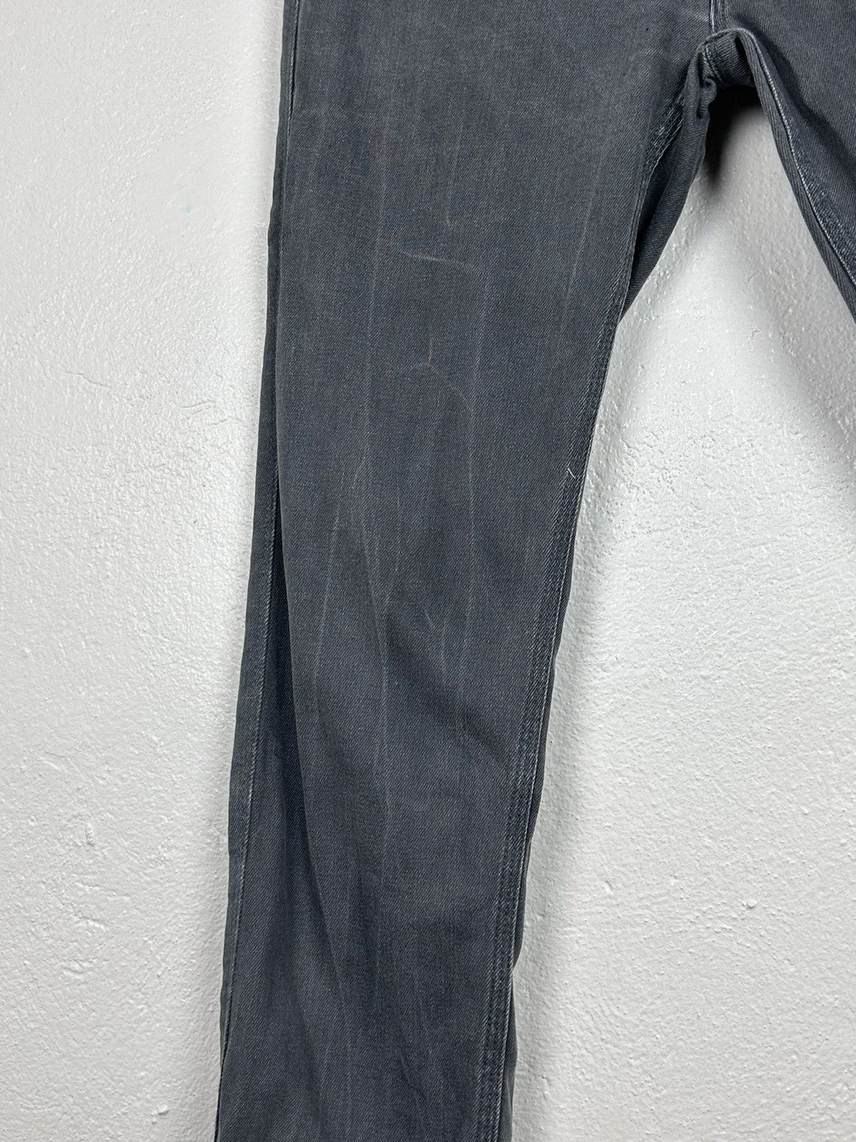 Acne Studios Acne Studios Max Darko Slim Leg Jeans In Grey 28/32 Size US 28 / EU 44 - 2 Thumbnail