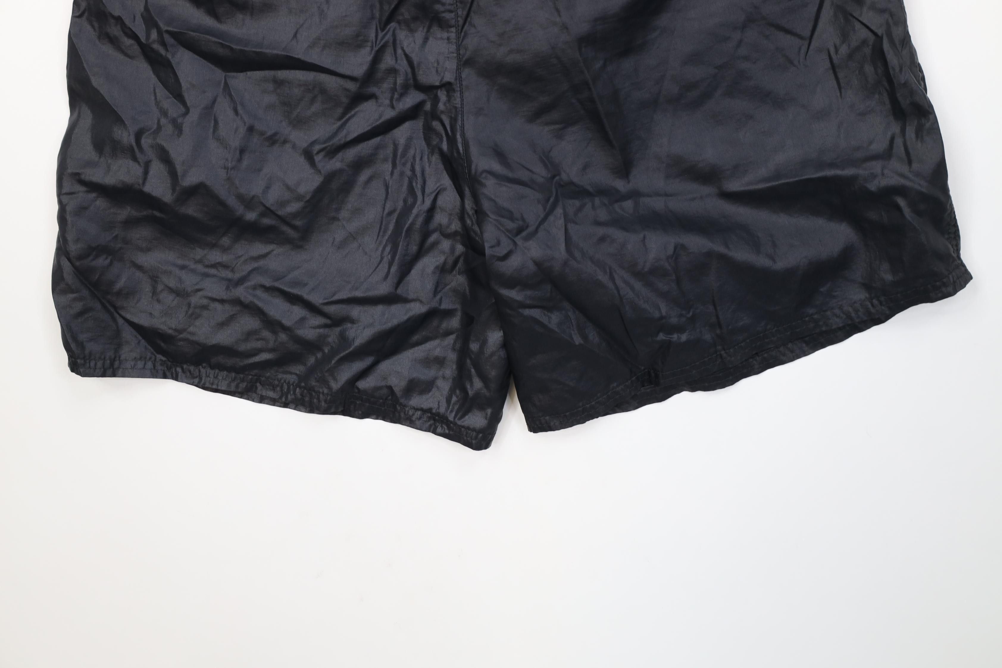 Reebok Vintage 90s Reebok Lined Running Jogging Soccer Shorts Black Size US 34 / EU 50 - 12 Thumbnail