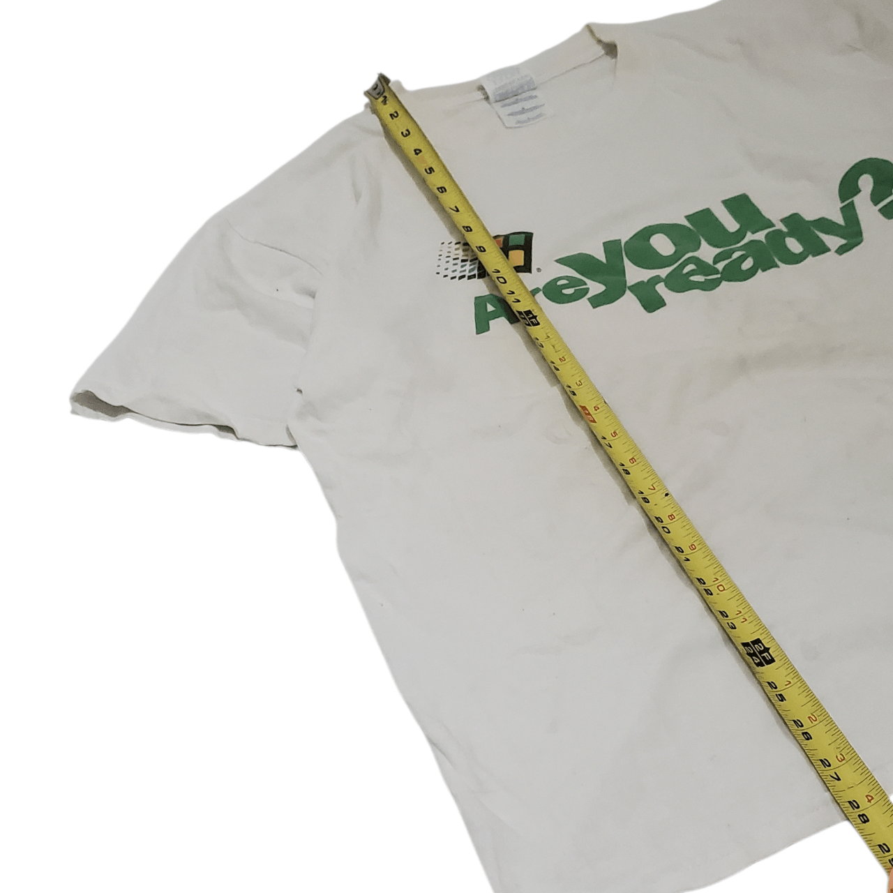 Vintage Y2K Windows 2000 Are You Ready T-Shirt Size US L / EU 52-54 / 3 - 7 Thumbnail