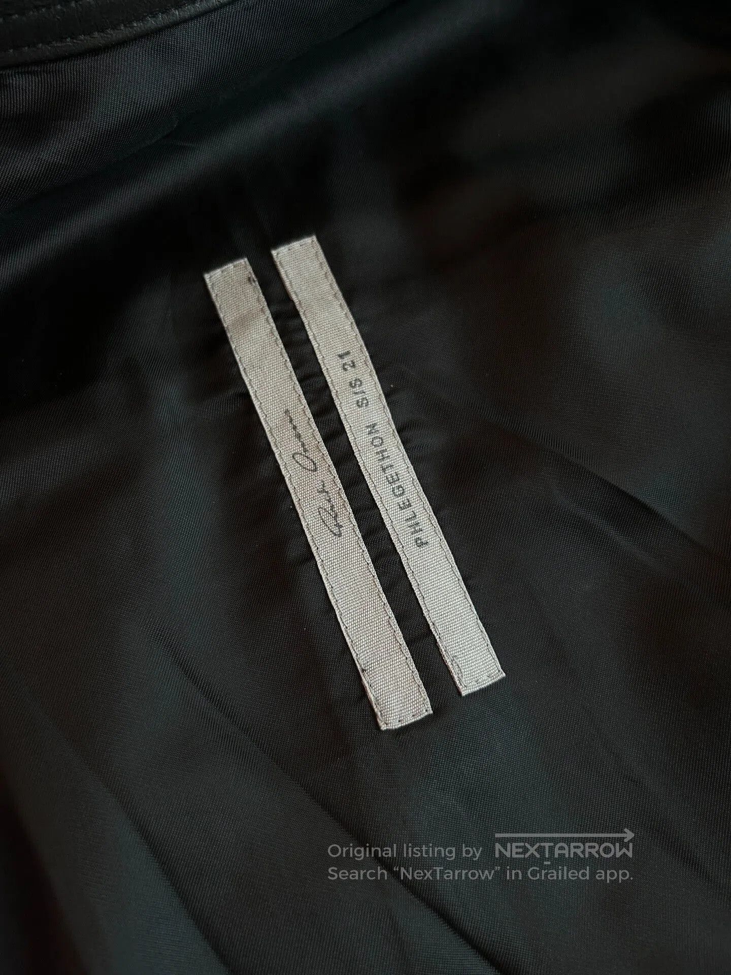 Rick Owens Rick Owens Black Lambskin Leather Jacket. Size US M / EU 48-50 / 2 - 4 Thumbnail