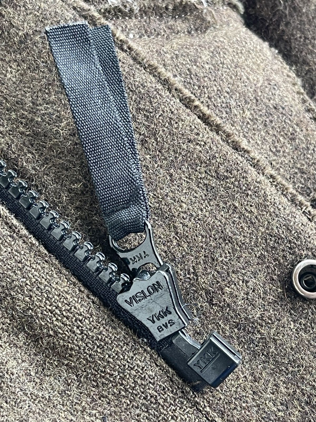 291295=Homme 291295 Homme Olive Green Cutoff Archive Coat Size US M / EU 48-50 / 2 - 11 Thumbnail