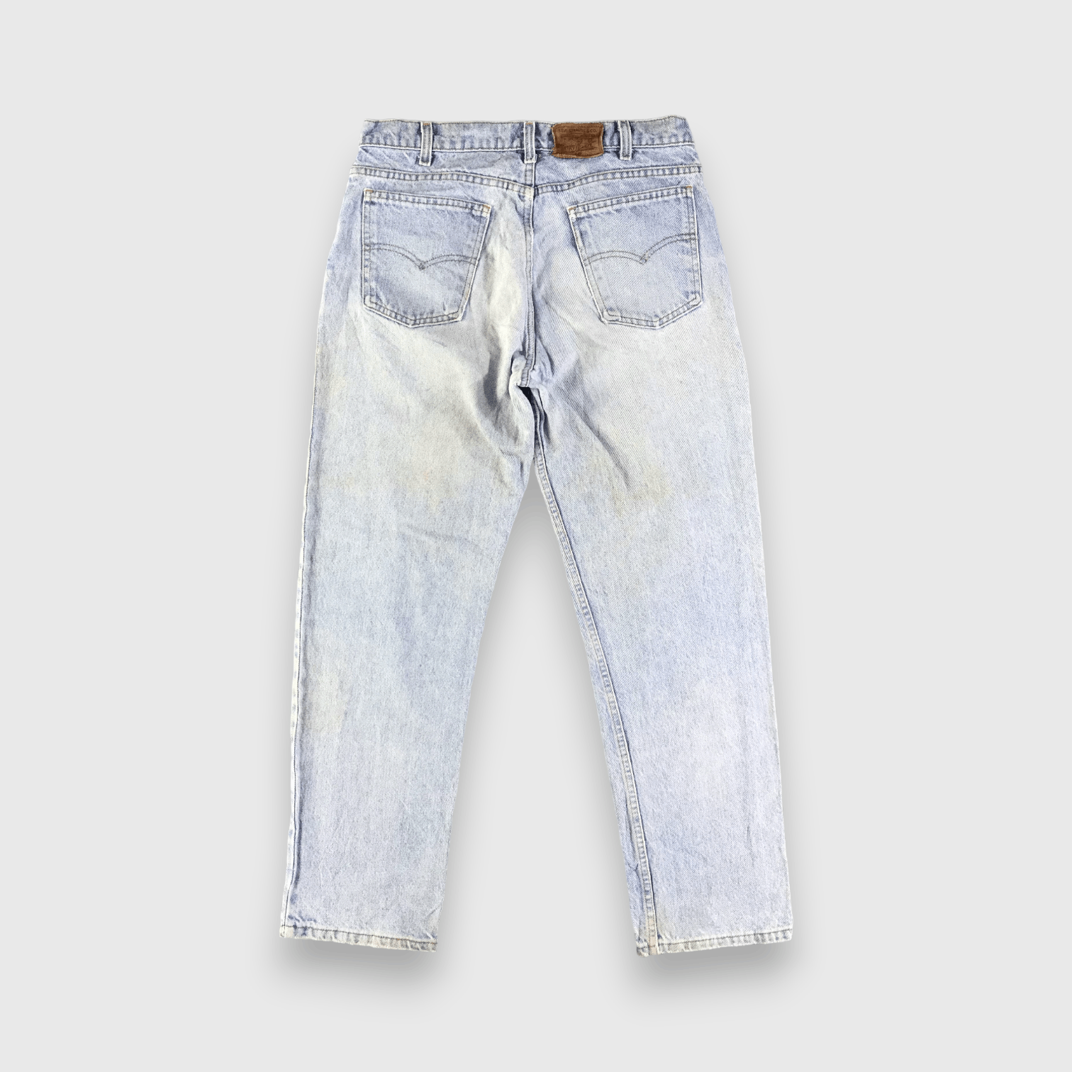 Levi's 90s Vintage Light Wash Levis 540 Jeans-J3018 Size US 34 / EU 50 - 2 Thumbnail