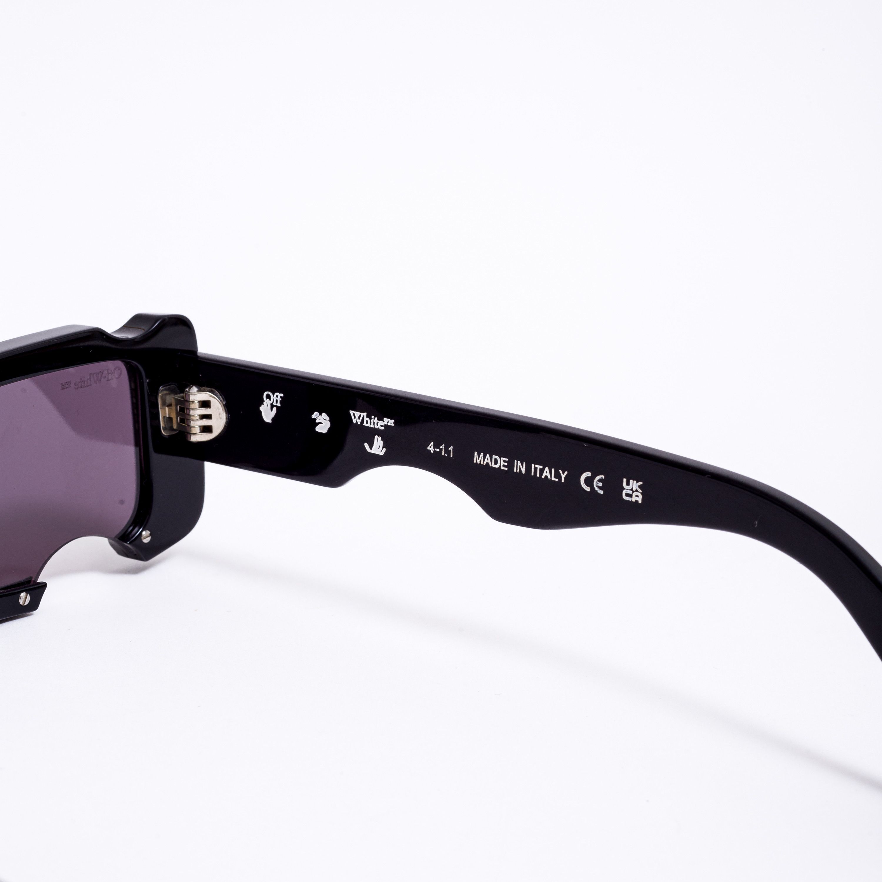 Off-White OFF WHITE Cady Cut-Out Rectangular-Frame Sunglasses Size ONE SIZE - 6 Thumbnail
