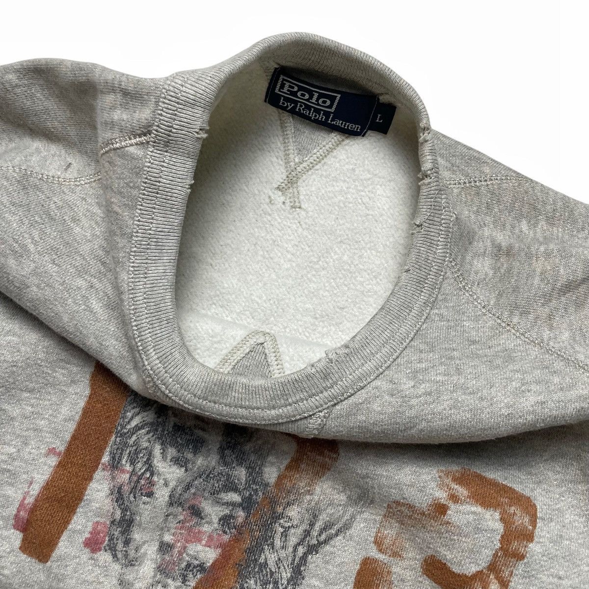 Polo Ralph Lauren Vintage Polo Ralph Lauren Heavyweight Double V Sweathsirt Size US L / EU 52-54 / 3 - 7 Thumbnail