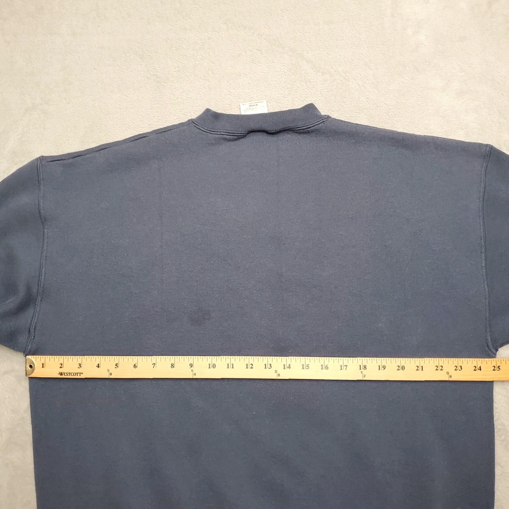 Tultex VINTAGE Sea World Sweatshirt Mens XL Blue Nature Outdoors Crewneck Made in USA Size US XL / EU 56 / 4 - 5 Thumbnail